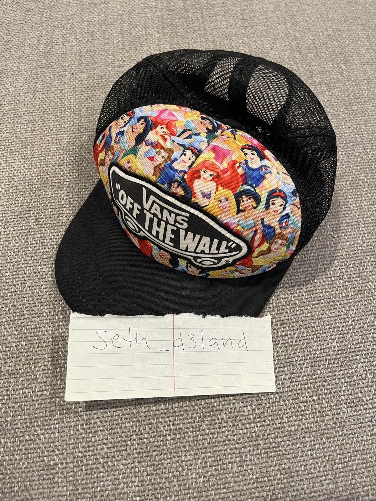 Vans Disney Princess Vans Hat Grailed