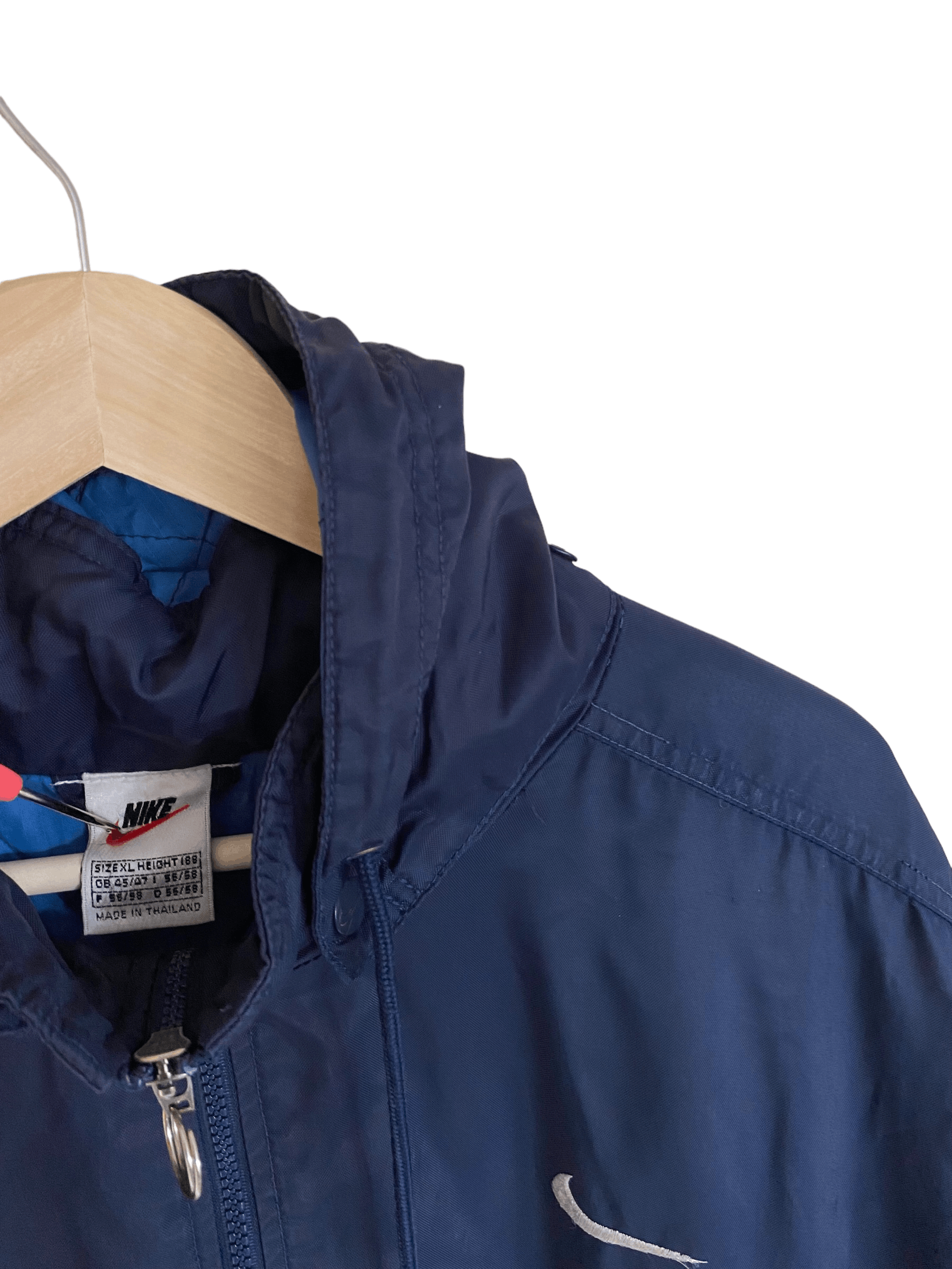 Nike × Vintage 90s' Nike vintage parka, jacket, coat, size XL Size US XL / EU 56 / 4 - 2 Thumbnail