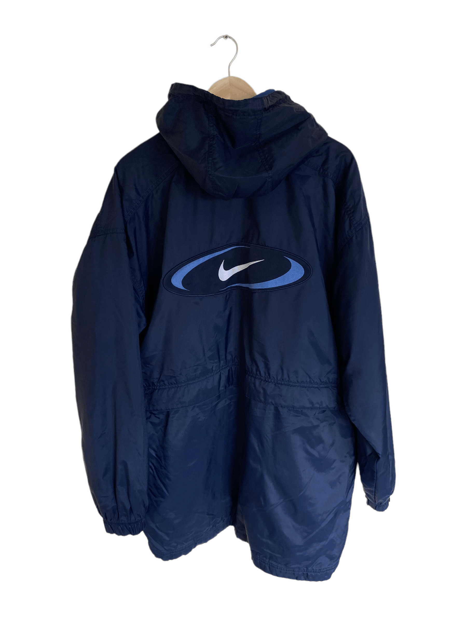 Nike × Vintage 90s' Nike vintage parka, jacket, coat, size XL Size US XL / EU 56 / 4 - 4 Thumbnail