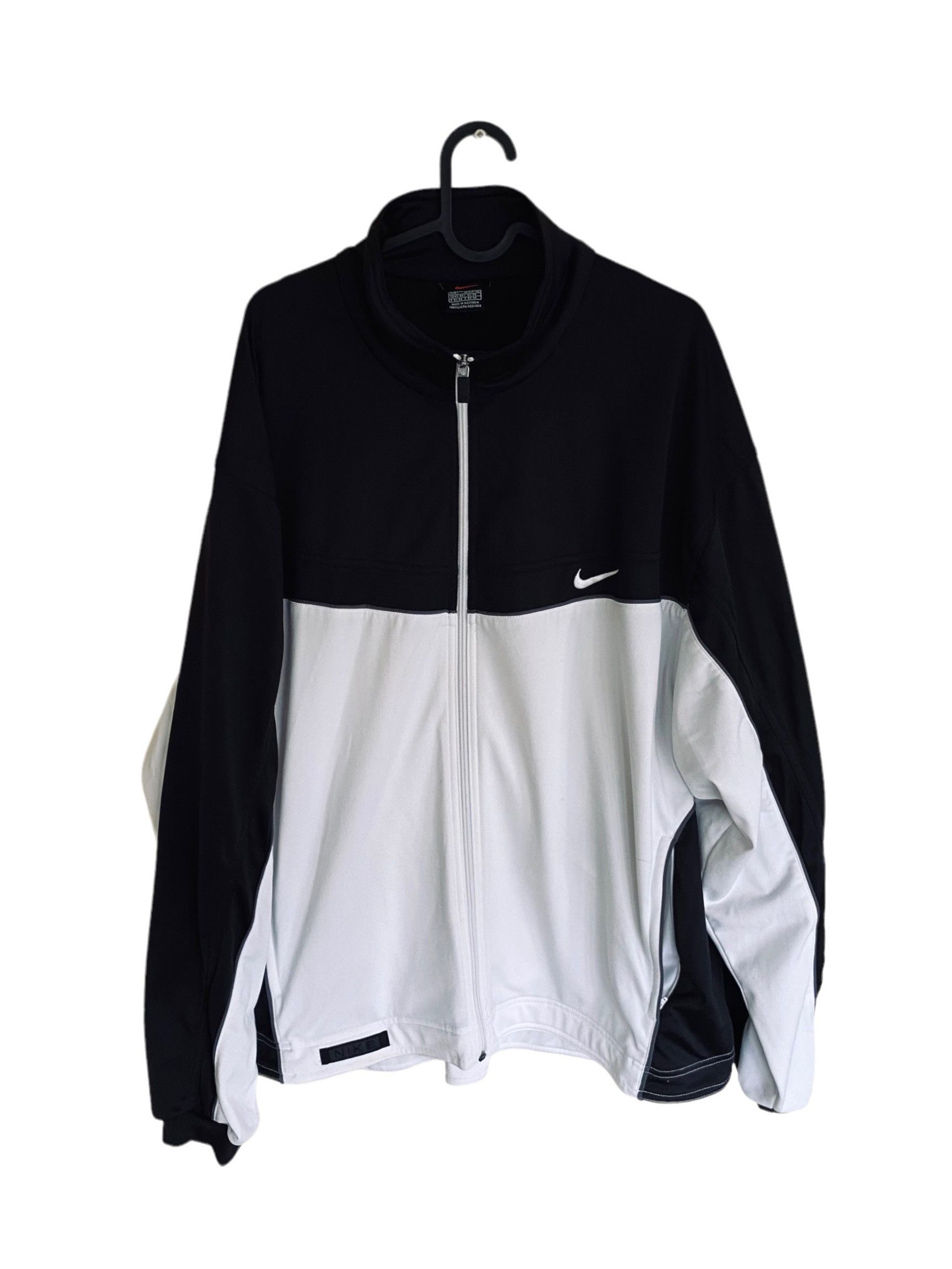 Nike × Vintage 00s' Nike vintage track blouse, zip crewneck, size L Size US L / EU 52-54 / 3 - 1 Thumbnail