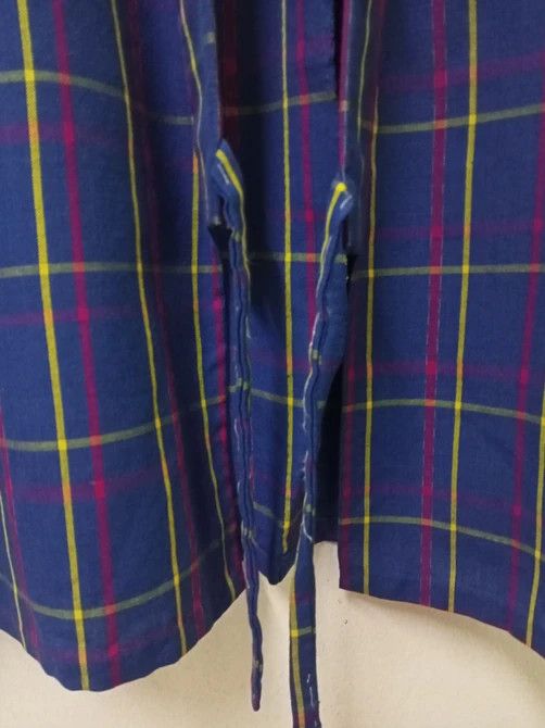 Japanese Brand × Vintage Vintage Japanese Kimono Checkered Size US XL / EU 56 / 4 - 3 Thumbnail