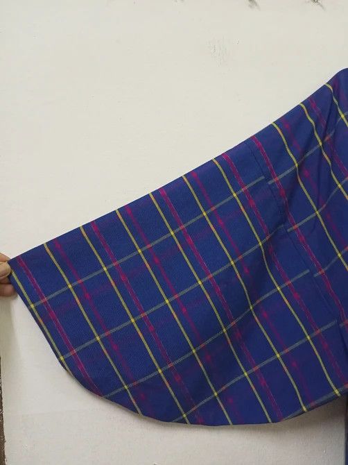 Japanese Brand × Vintage Vintage Japanese Kimono Checkered Size US XL / EU 56 / 4 - 4 Thumbnail