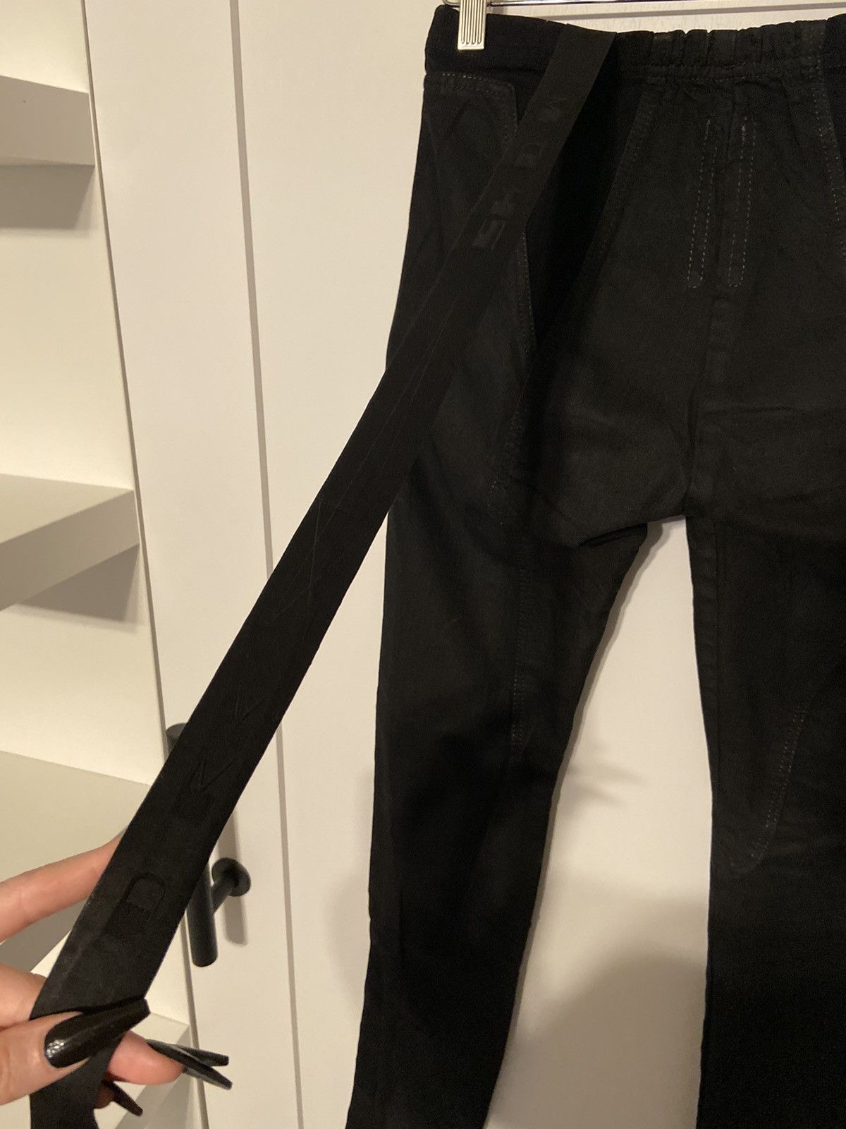 Rick Owens Drkshdw Rick Owens Drkshdw Waxed Denim Size 29" - 7 Thumbnail