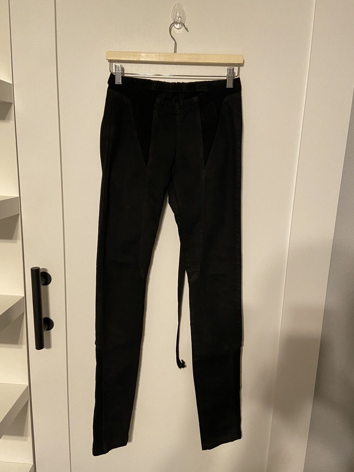 Rick Owens Drkshdw Rick Owens Drkshdw Waxed Denim Size 29" - 1 Thumbnail
