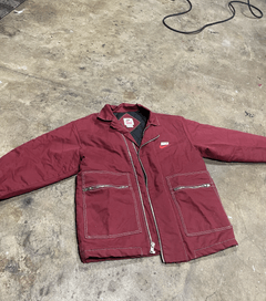 Nike x supreme double store zip quilted work jacket