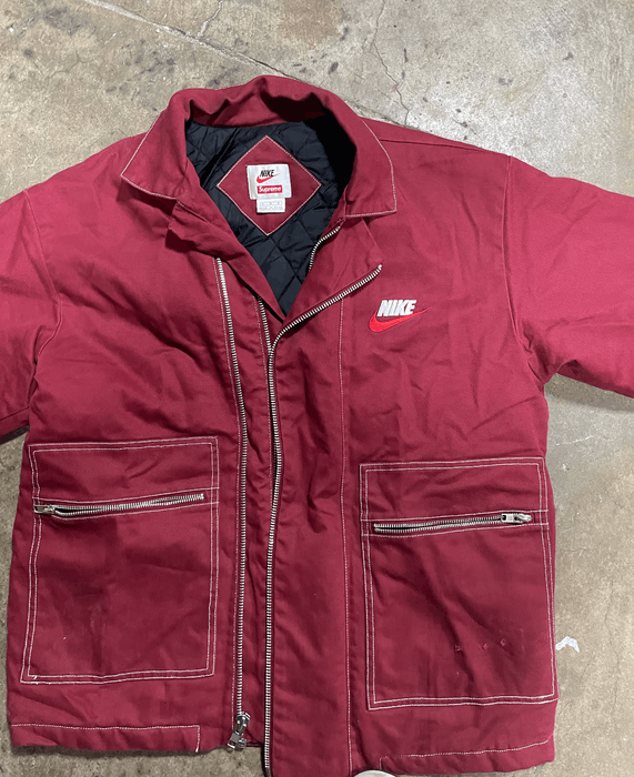 Supreme Supreme Nike Double Zip Quilted Work Jacket | Grailed