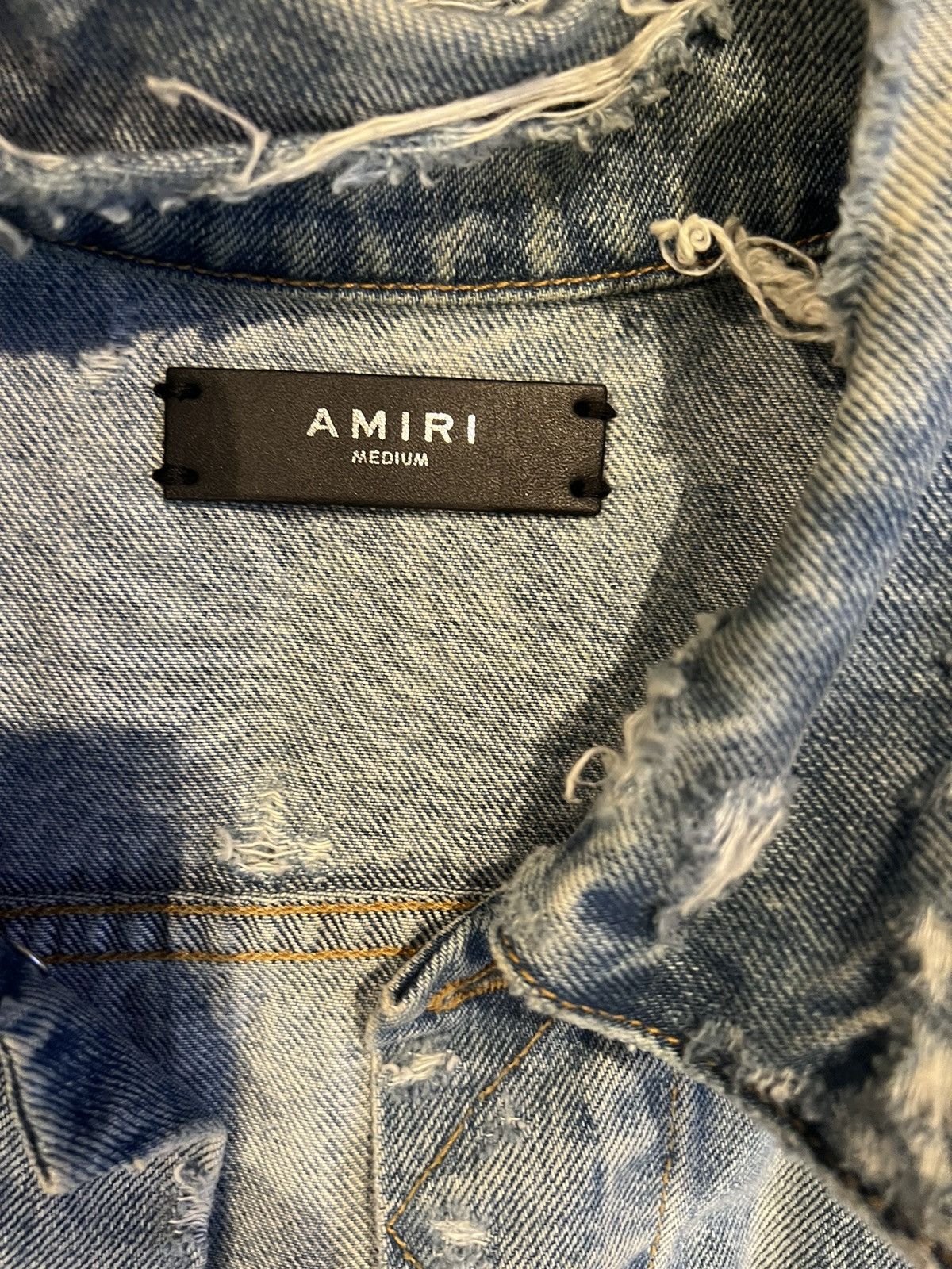 Amiri Amiri Crystal Denim Jacket Size US M / EU 48-50 / 2 - 3 Thumbnail