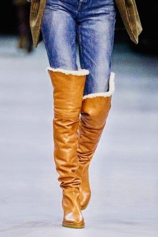 Celine 100% Authentic Celine Après-ski Knee Boots Size US 7 / IT 37 - 1 Thumbnail
