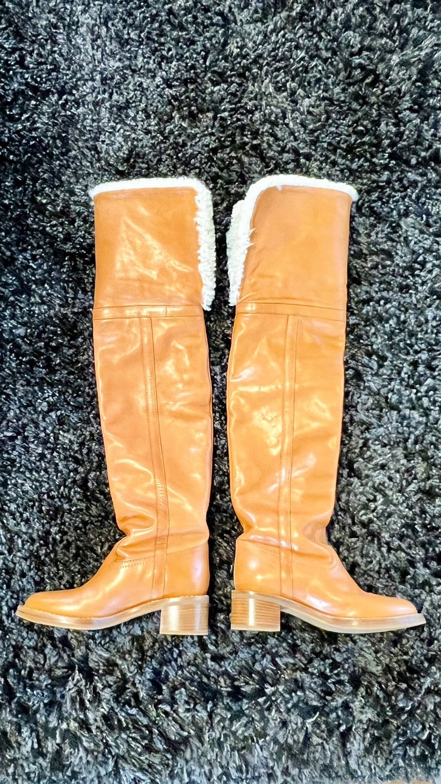 Celine 100% Authentic Celine Après-ski Knee Boots Size US 7 / IT 37 - 8 Thumbnail