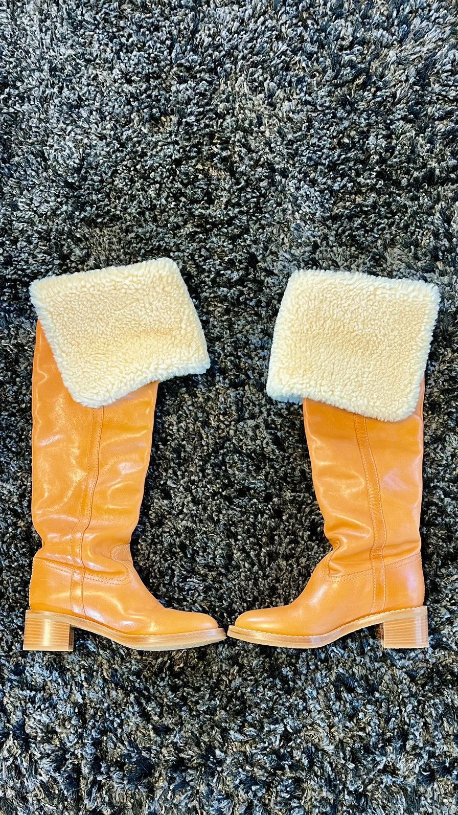 Celine 100% Authentic Celine Après-ski Knee Boots Size US 7 / IT 37 - 3 Thumbnail