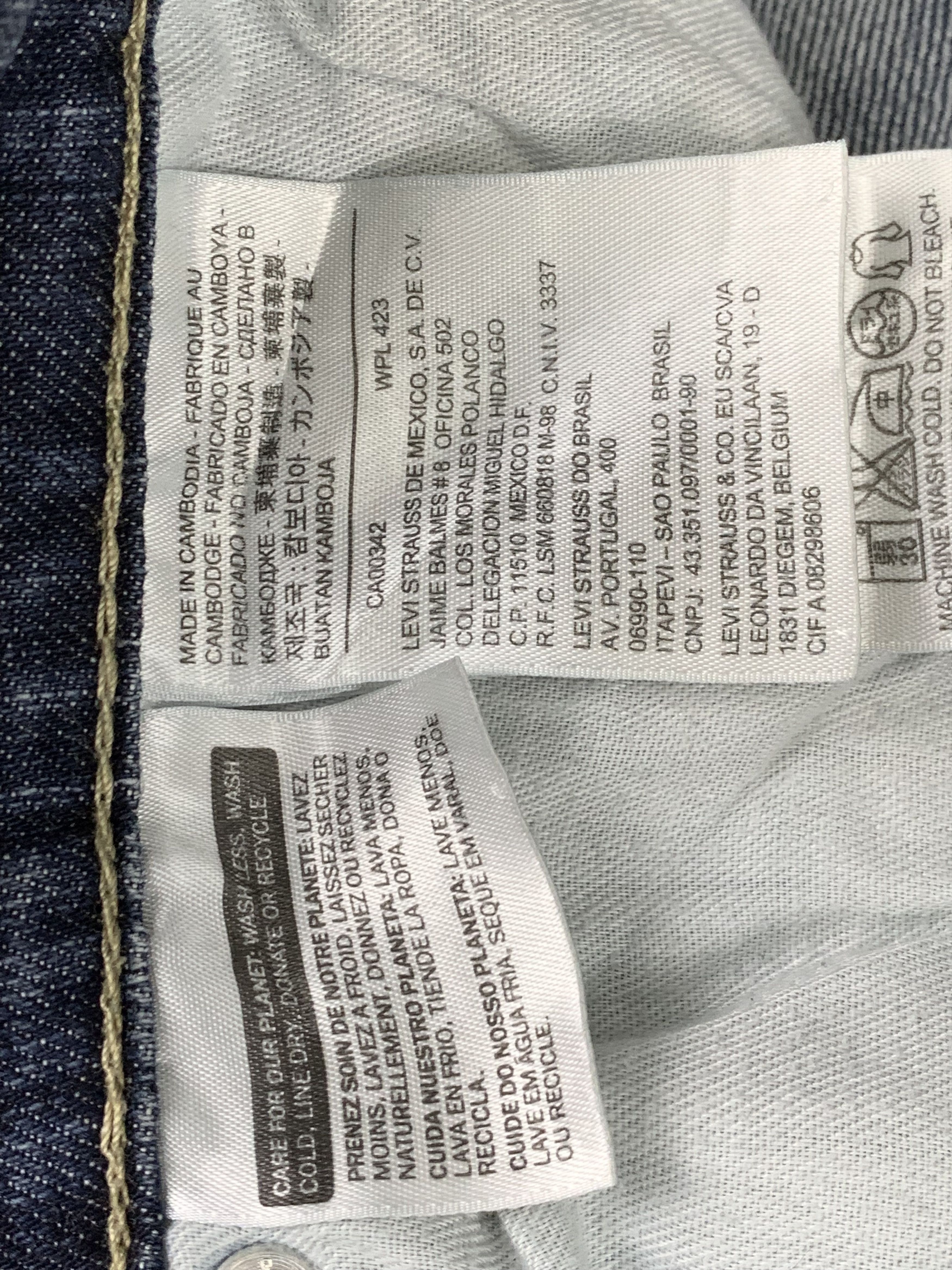 Levi's Vintage Levis 541 Faded Blue Jeans DP1889 Size US 32 / EU 48 - 7 Thumbnail