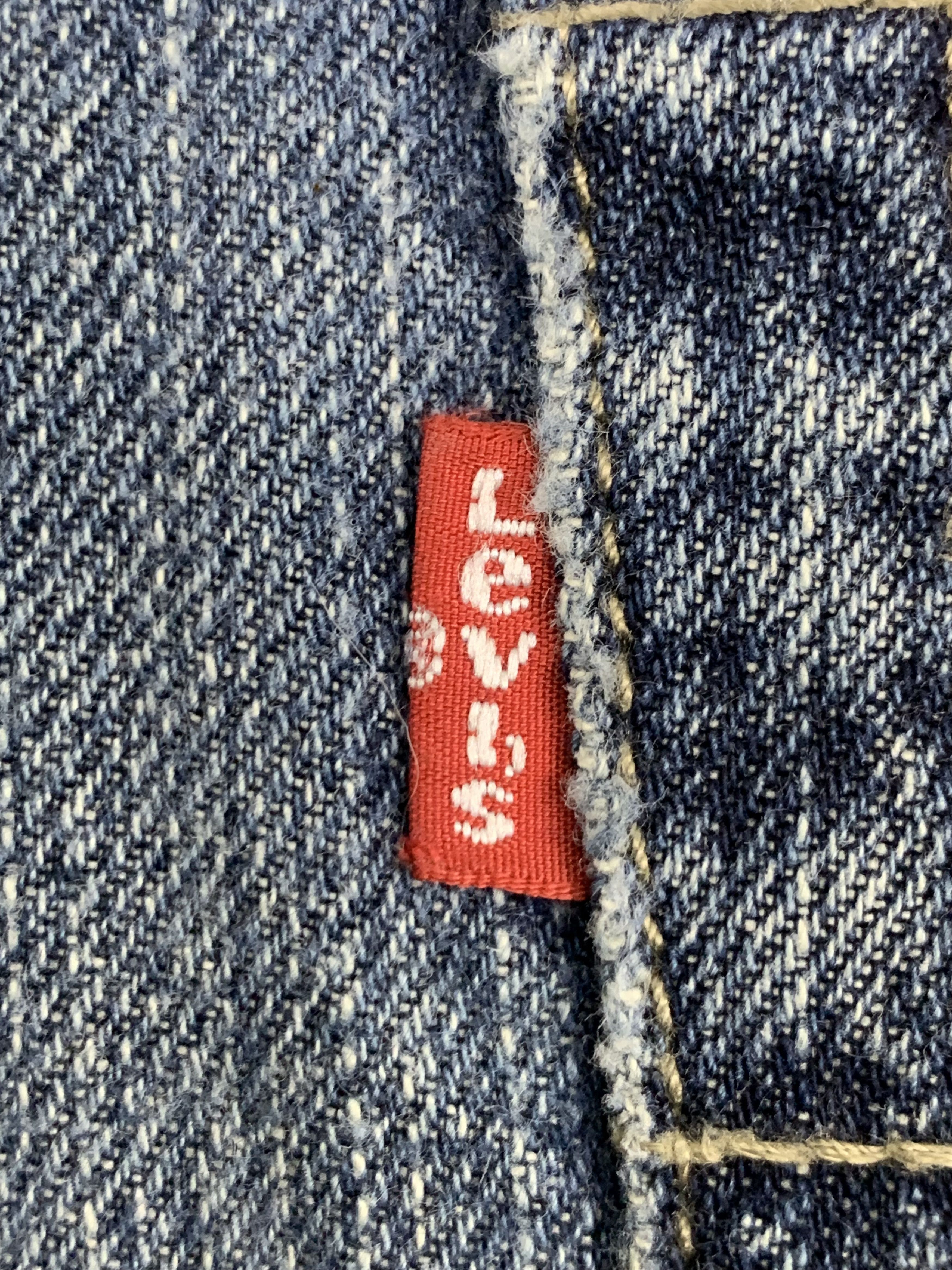 Levi's Vintage Levis 550 Faded Blue Jeans DP1890 Size US 27 - 6 Thumbnail