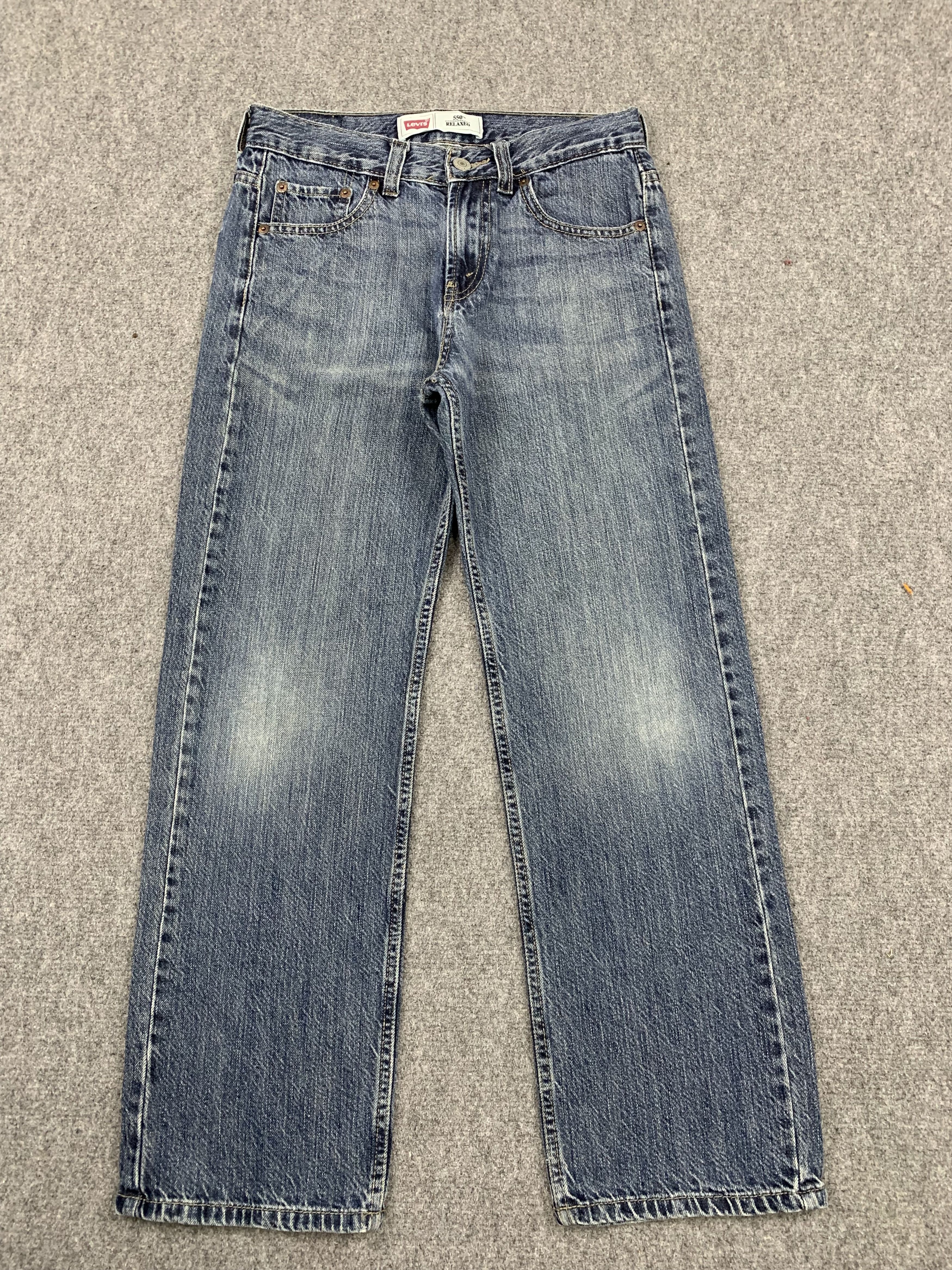 Levi's Vintage Levis 550 Faded Blue Jeans DP1890 Size US 27 - 1 Thumbnail