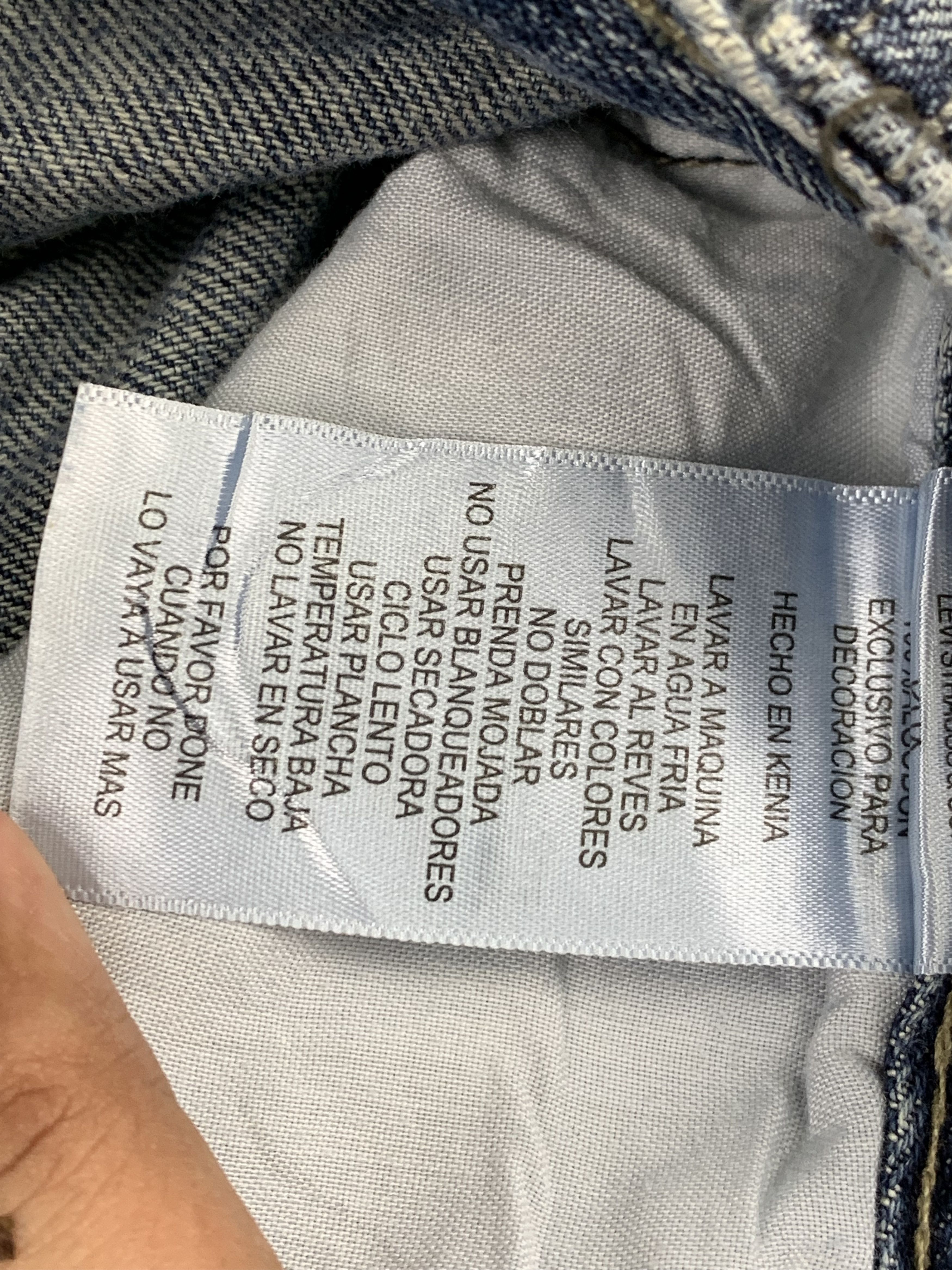 Levi's Vintage Levis 550 Faded Blue Jeans DP1890 Size US 27 - 10 Thumbnail