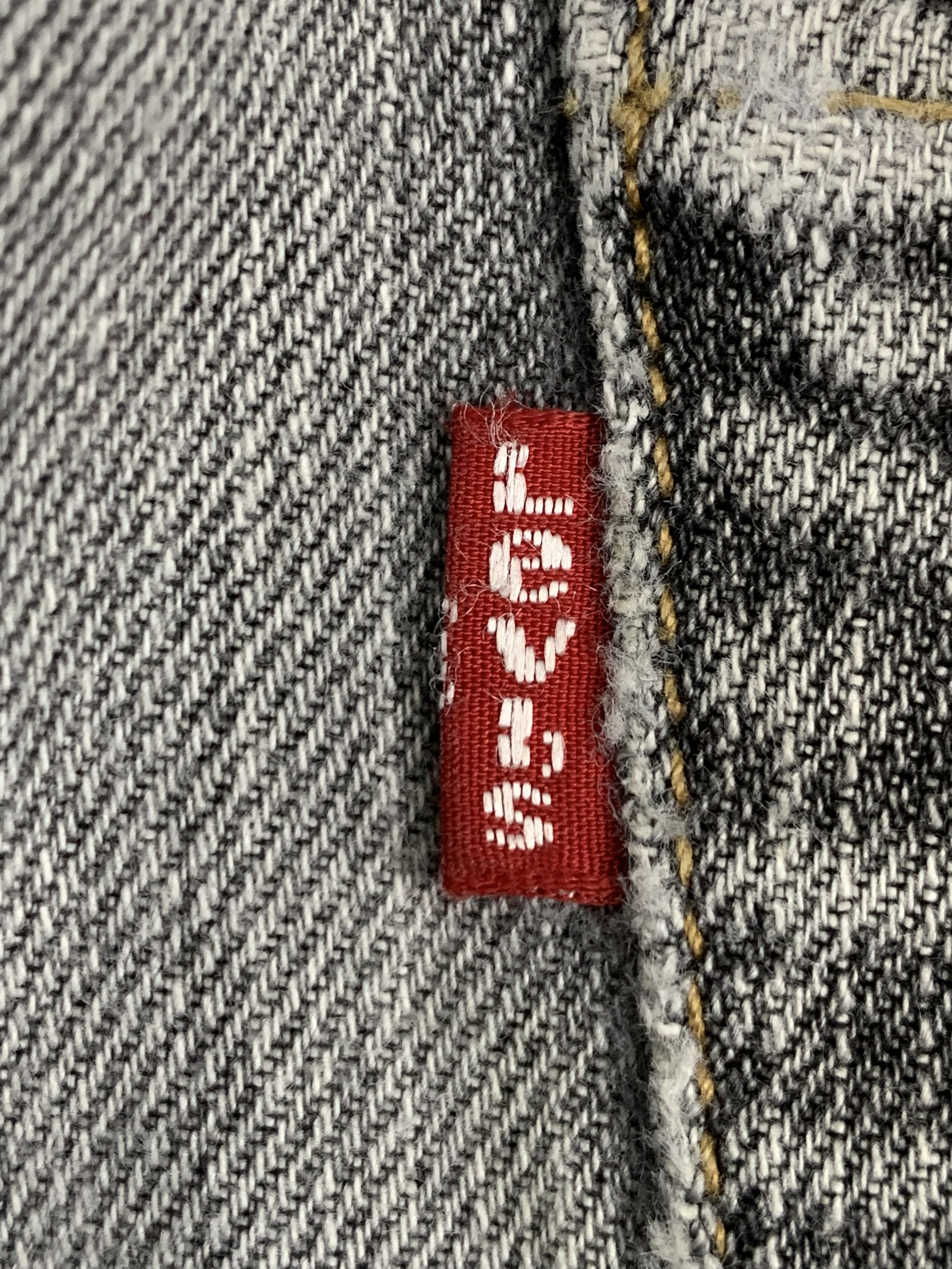 Levi's Vintage Levis 501 Faded Black Jeans DP1891 Size US 35 - 6 Thumbnail