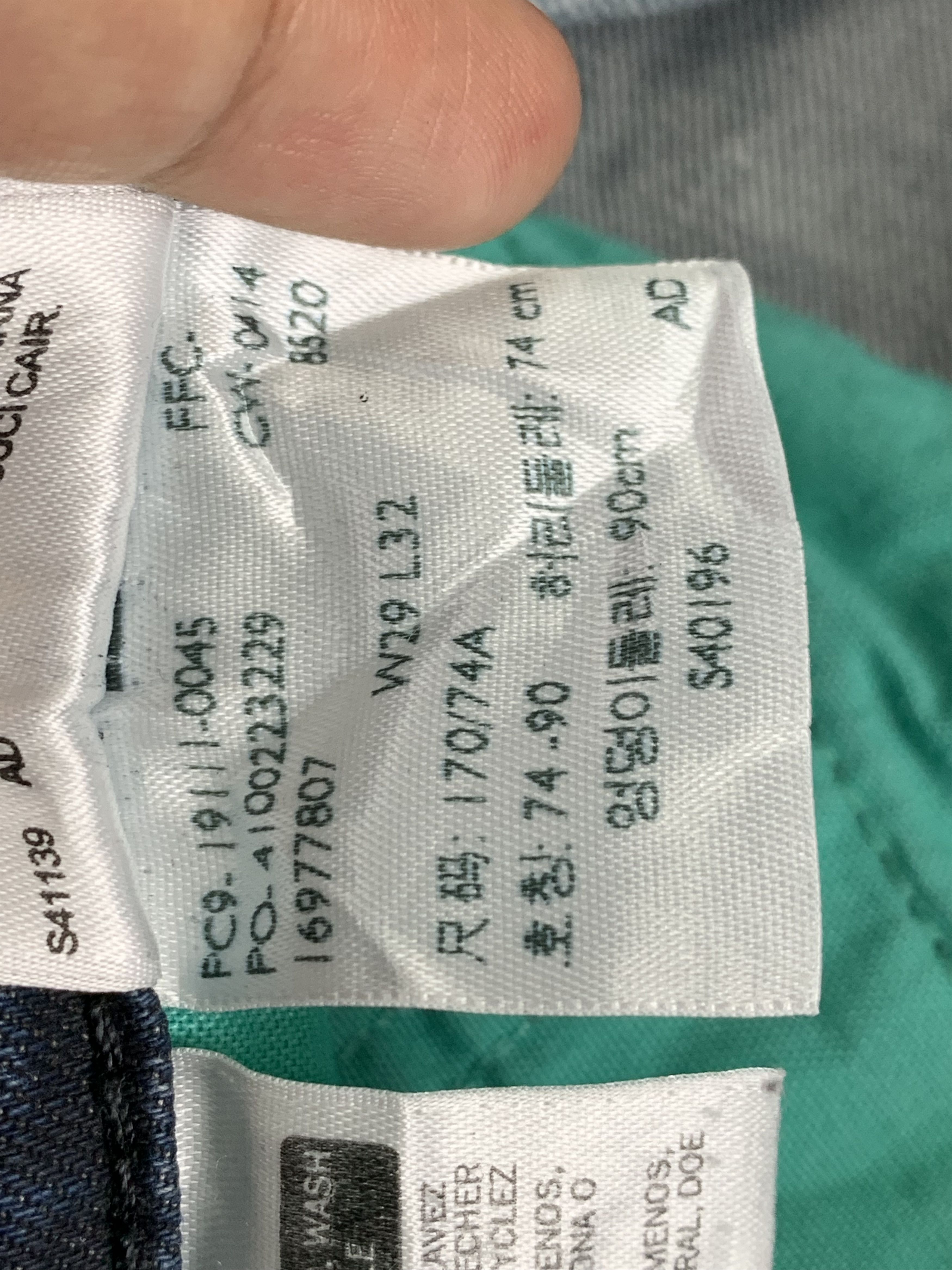 Levi's Vintage Levis 511 Faded Blue Jeans DP1893 Size US 30 / EU 46 - 8 Thumbnail