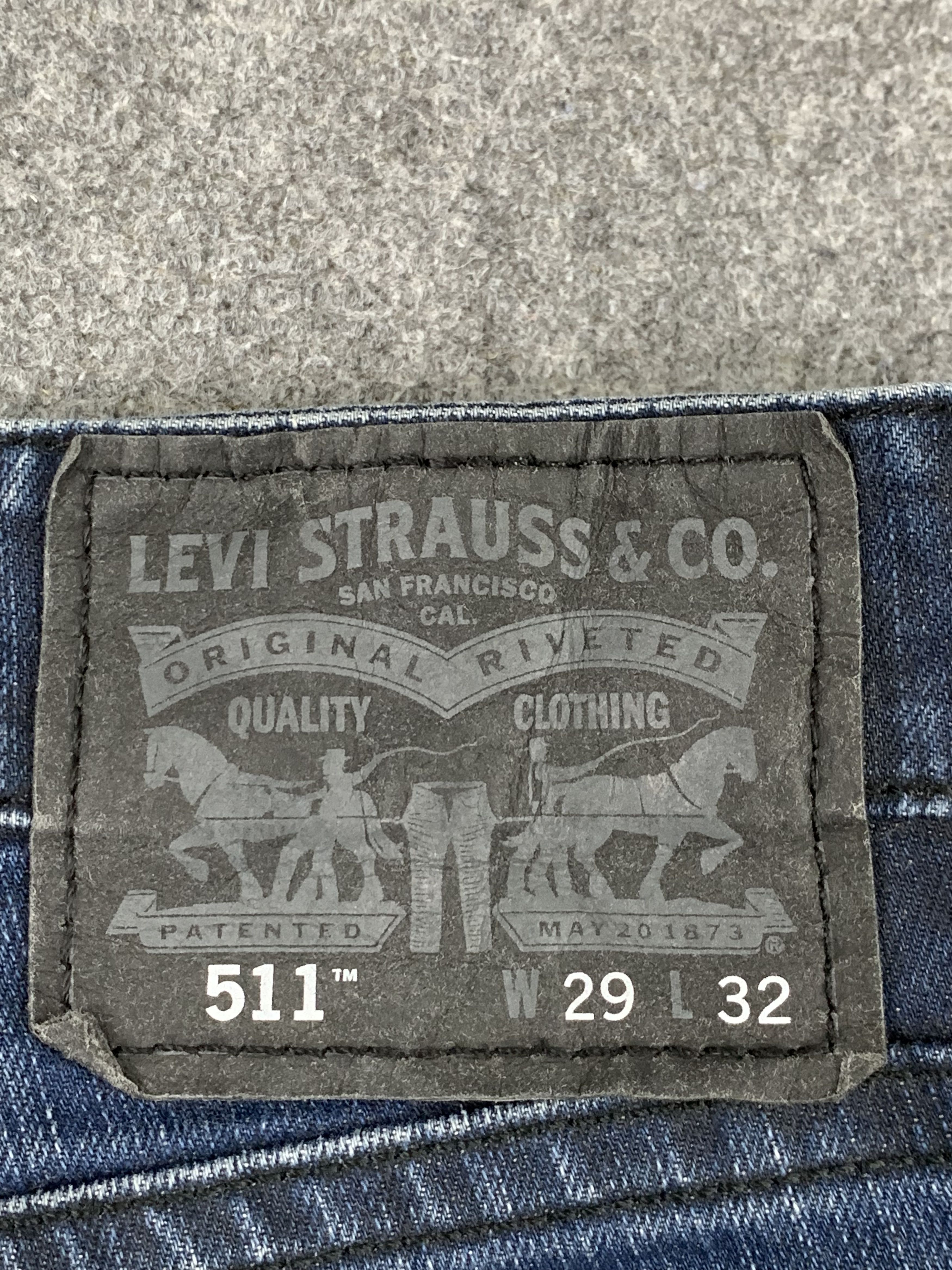 Levi's Vintage Levis 511 Faded Blue Jeans DP1893 Size US 30 / EU 46 - 5 Thumbnail