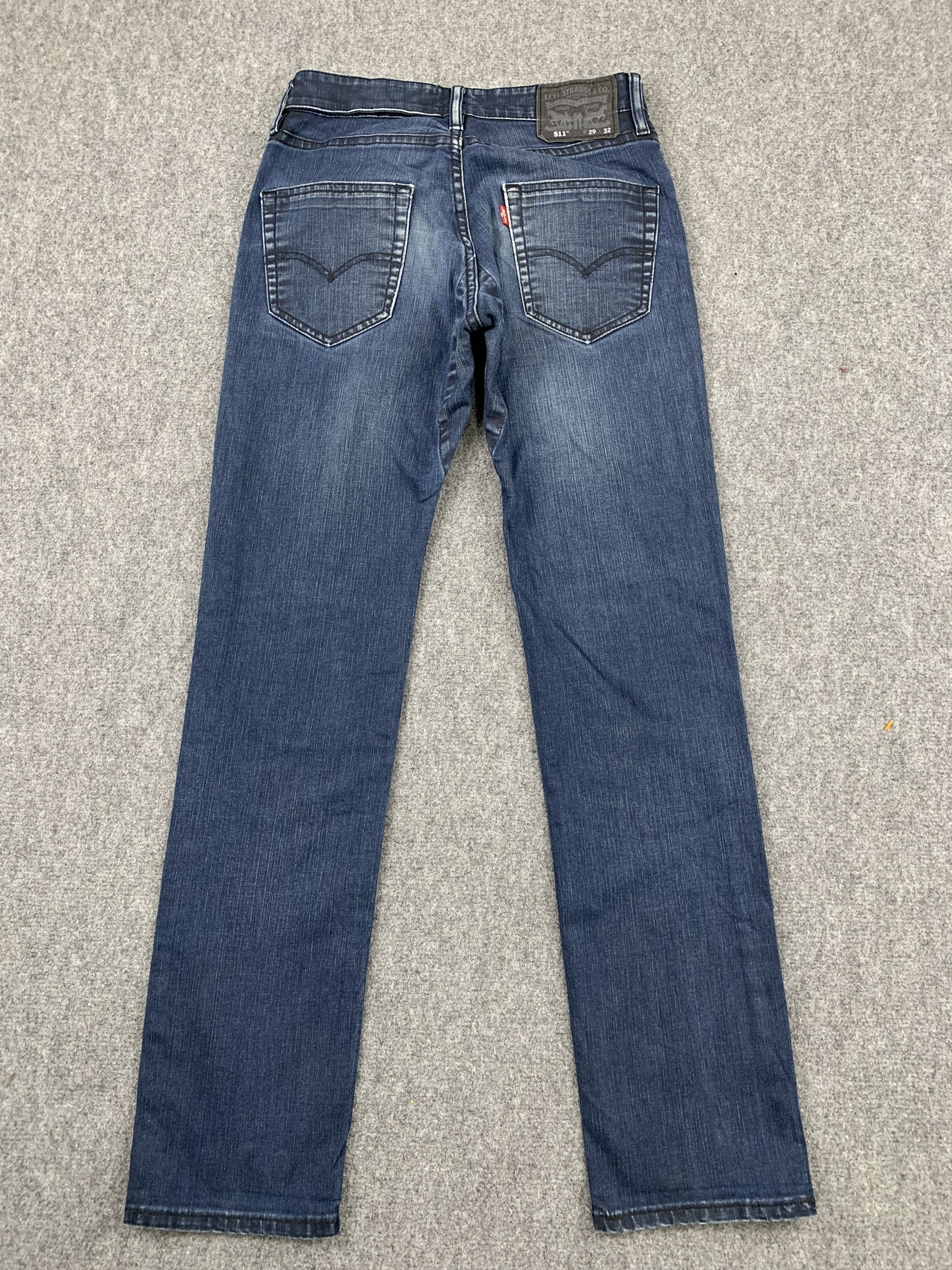 Levi's Vintage Levis 511 Faded Blue Jeans DP1893 Size US 30 / EU 46 - 3 Thumbnail