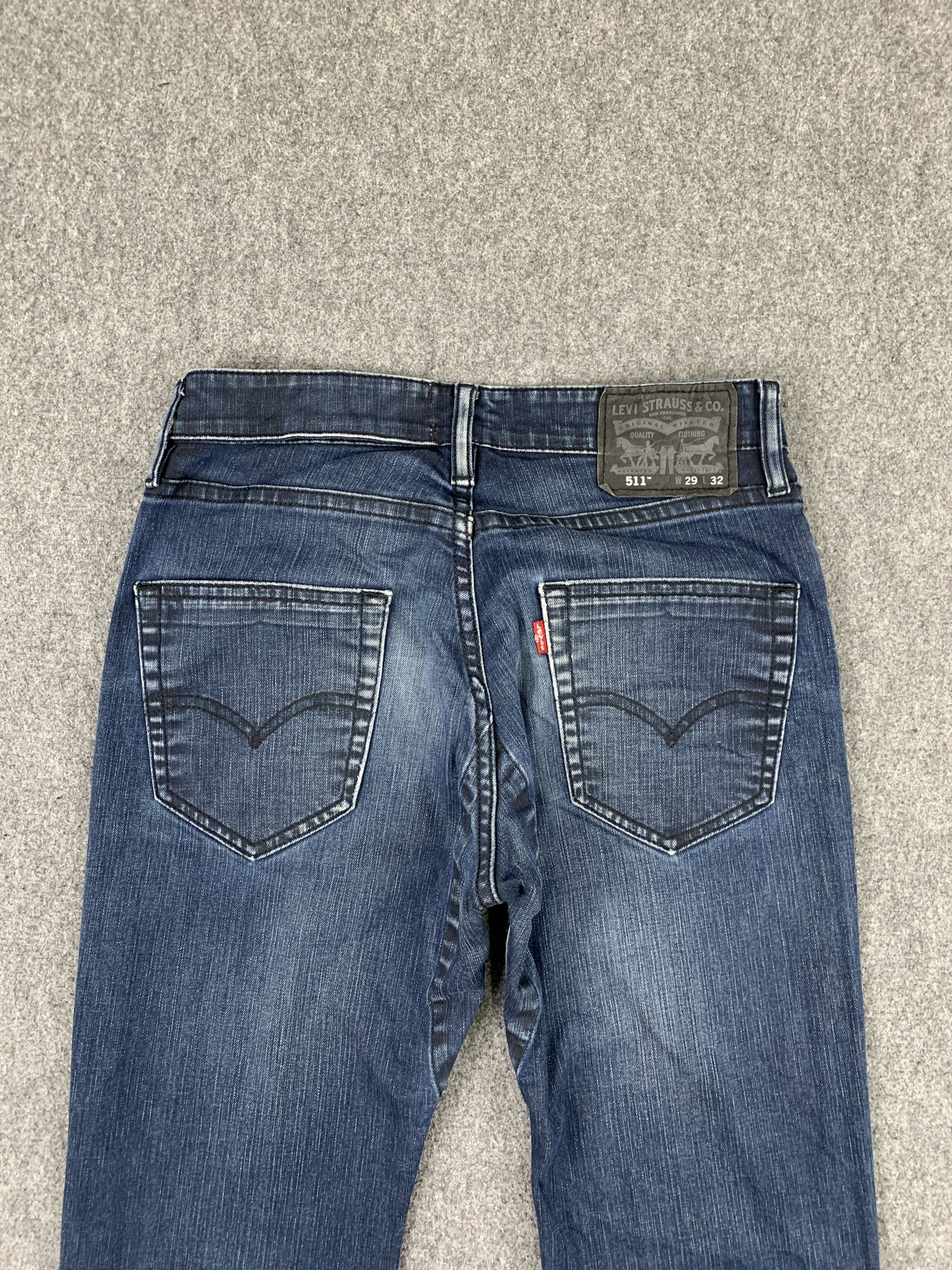 Levi's Vintage Levis 511 Faded Blue Jeans DP1893 Size US 30 / EU 46 - 4 Thumbnail