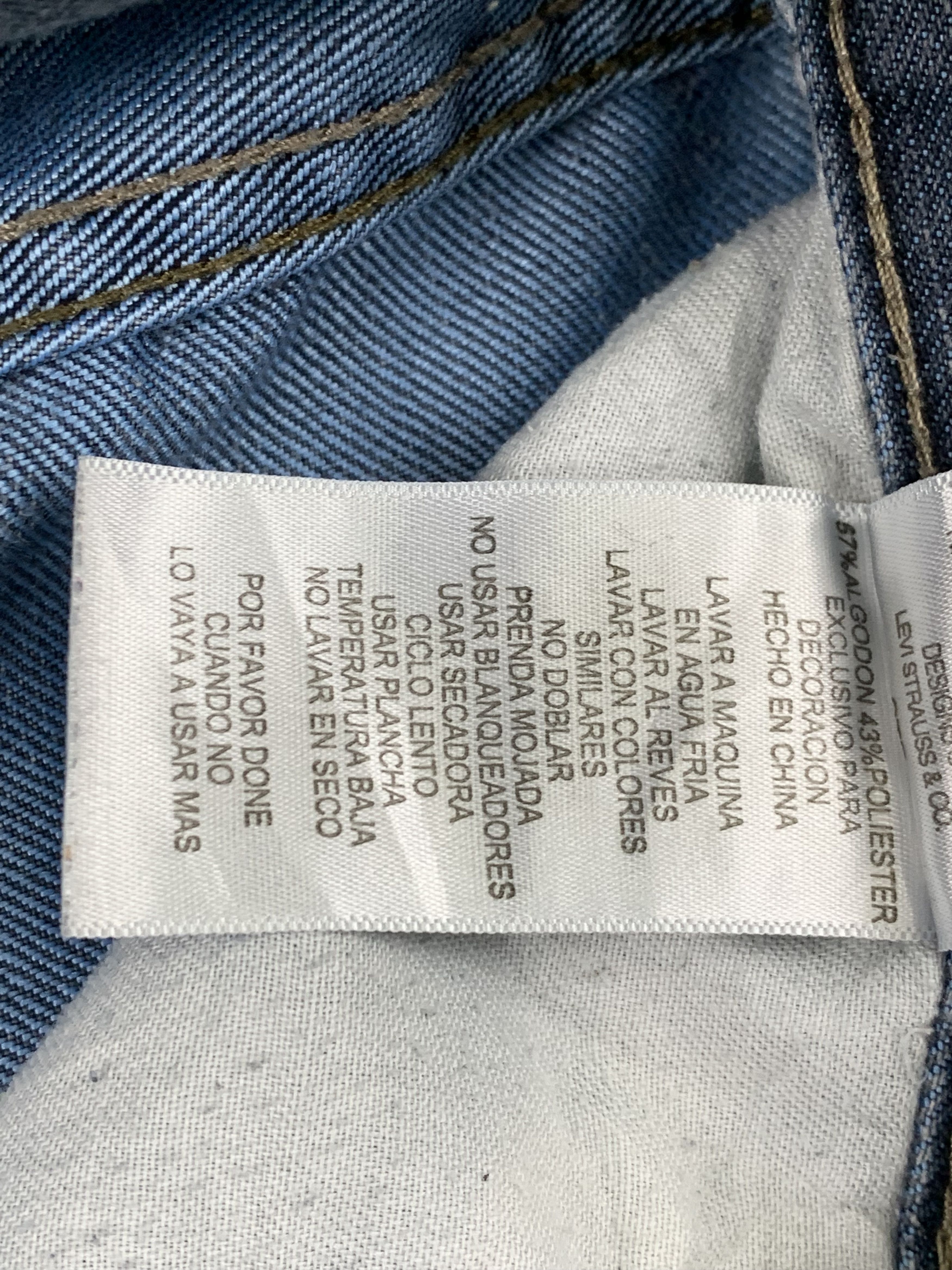 Levi's Vintage Levis 514 Faded Blue Jeans DP1895 Size US 28 / EU 44 - 9 Thumbnail