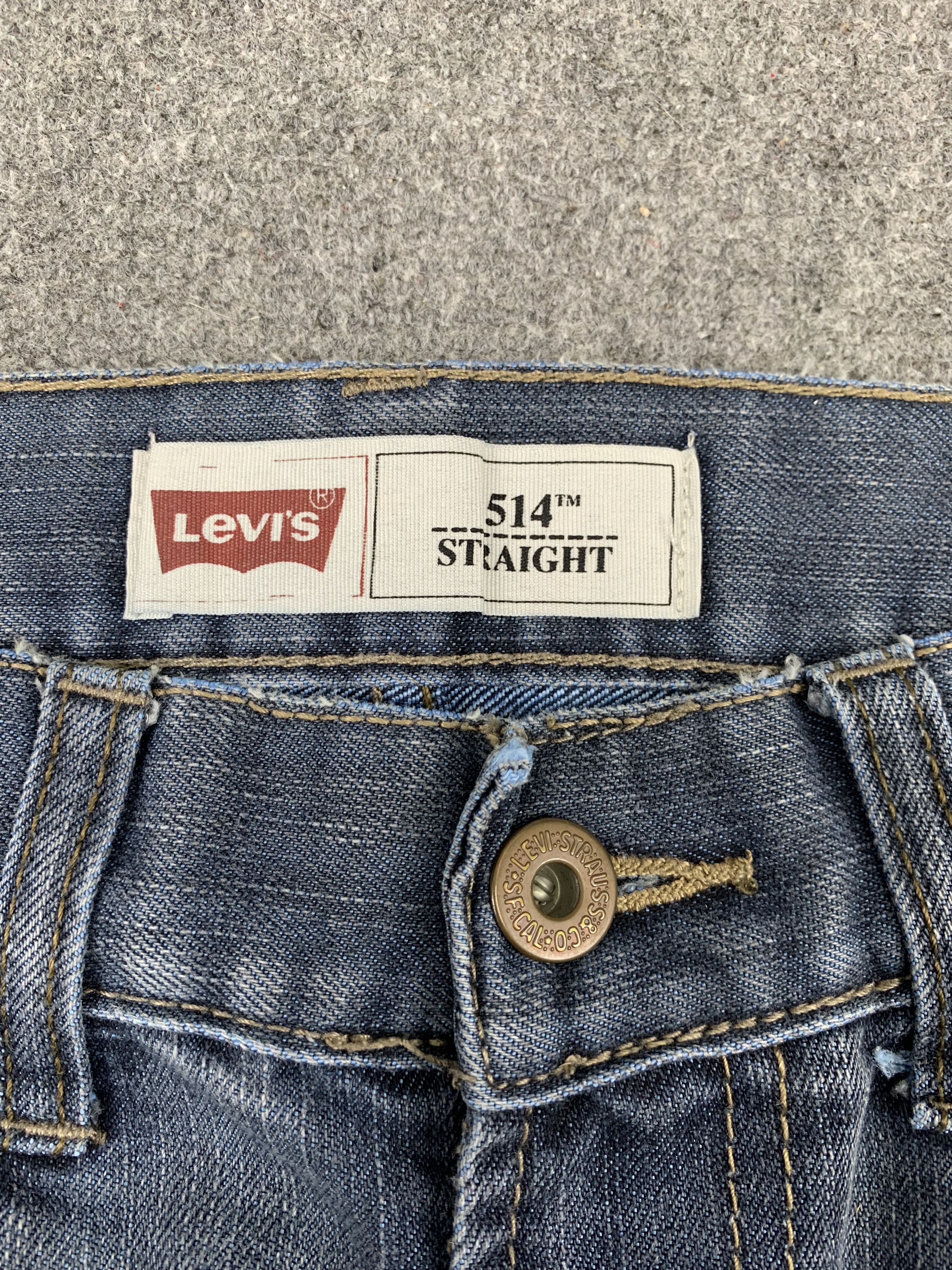 Levi's Vintage Levis 514 Faded Blue Jeans DP1895 Size US 28 / EU 44 - 6 Thumbnail
