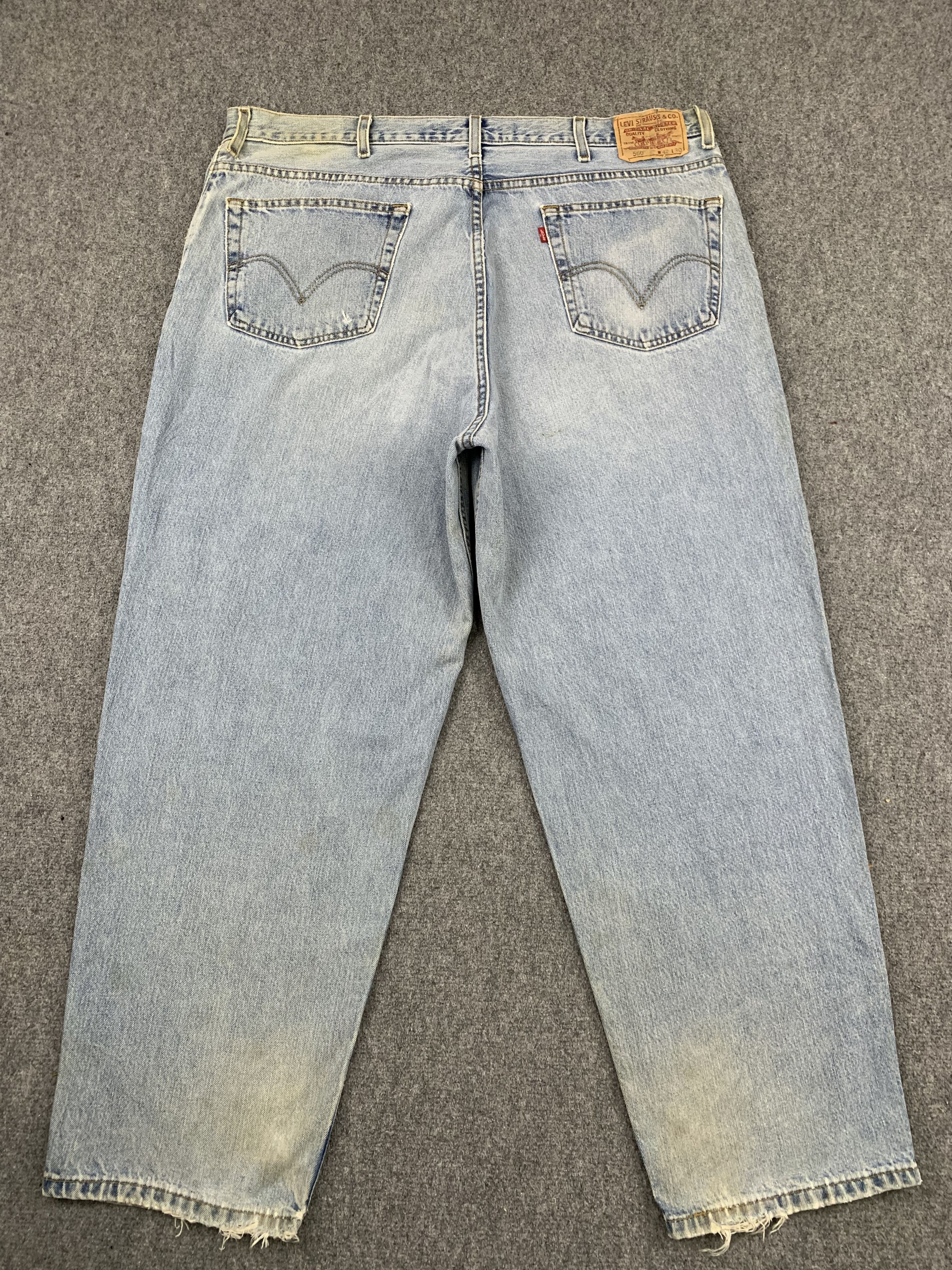 Levi's Vintage Levis 560 Light Wash Jeans DP1897 Size US 44 / EU 60 - 3 Thumbnail