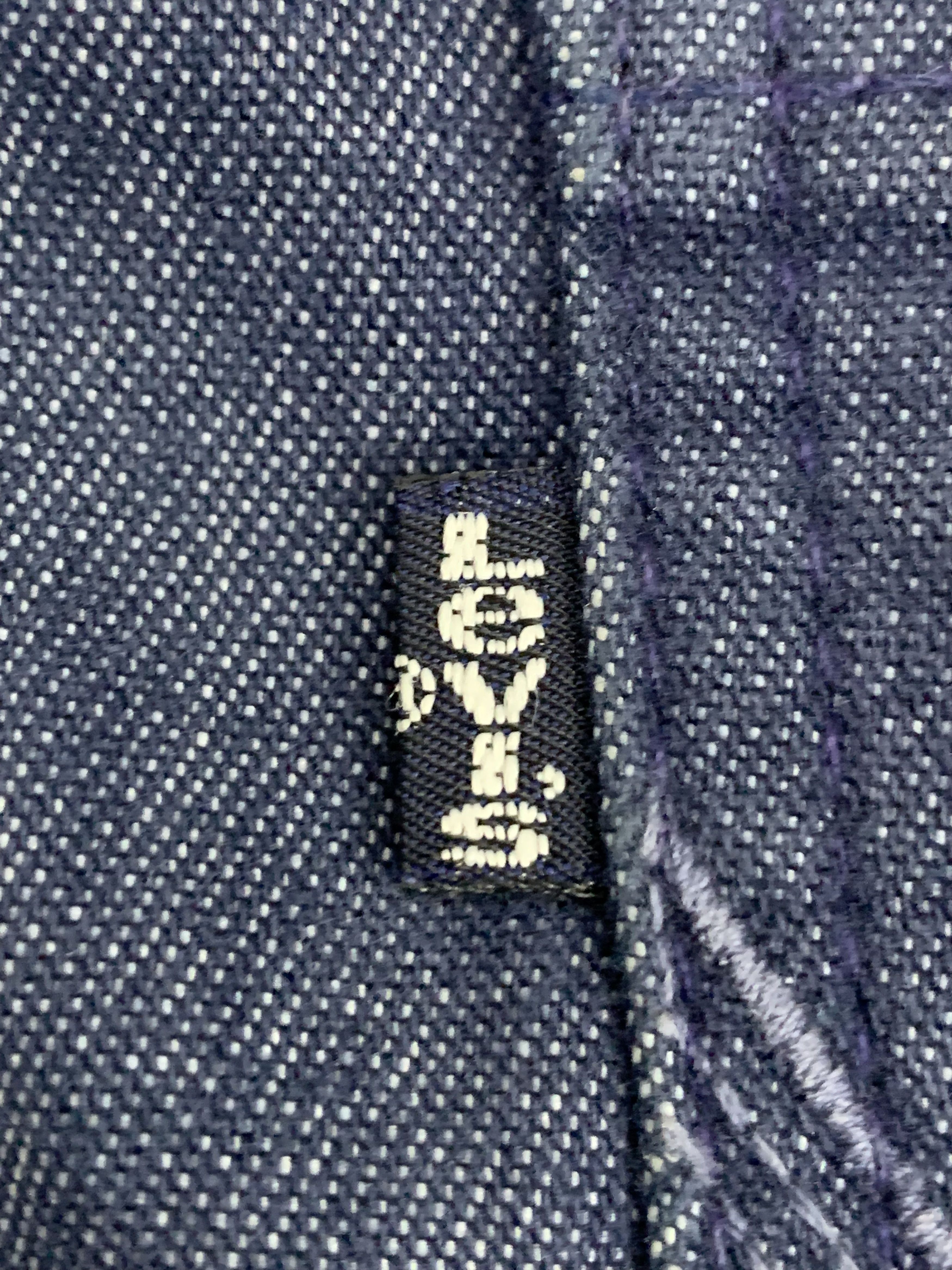 Levi's Vintage 90s Levis For Men Faded Blue Jeans DP1898 Size US 37 - 5 Thumbnail