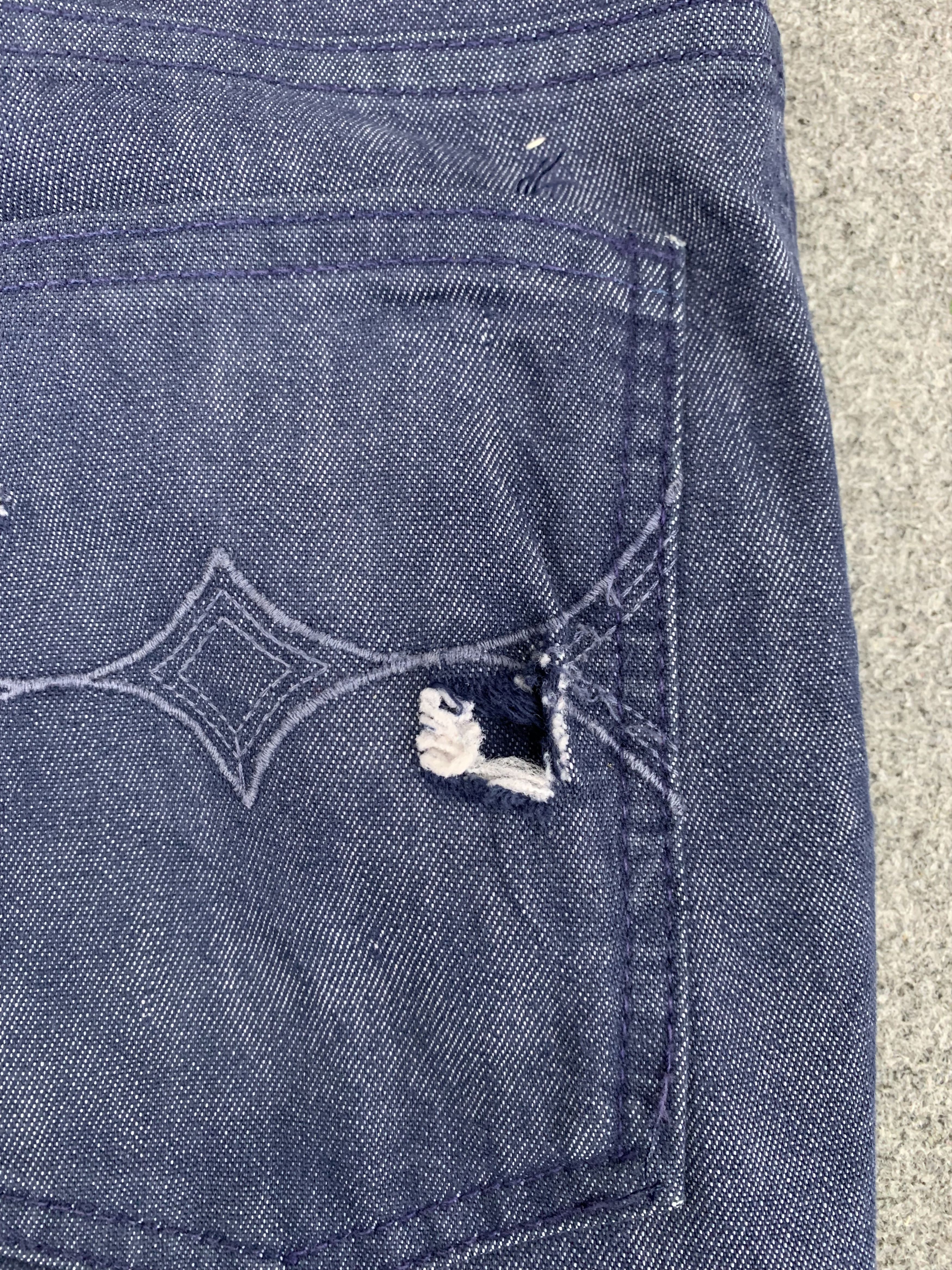 Levi's Vintage 90s Levis For Men Faded Blue Jeans DP1898 Size US 37 - 12 Thumbnail