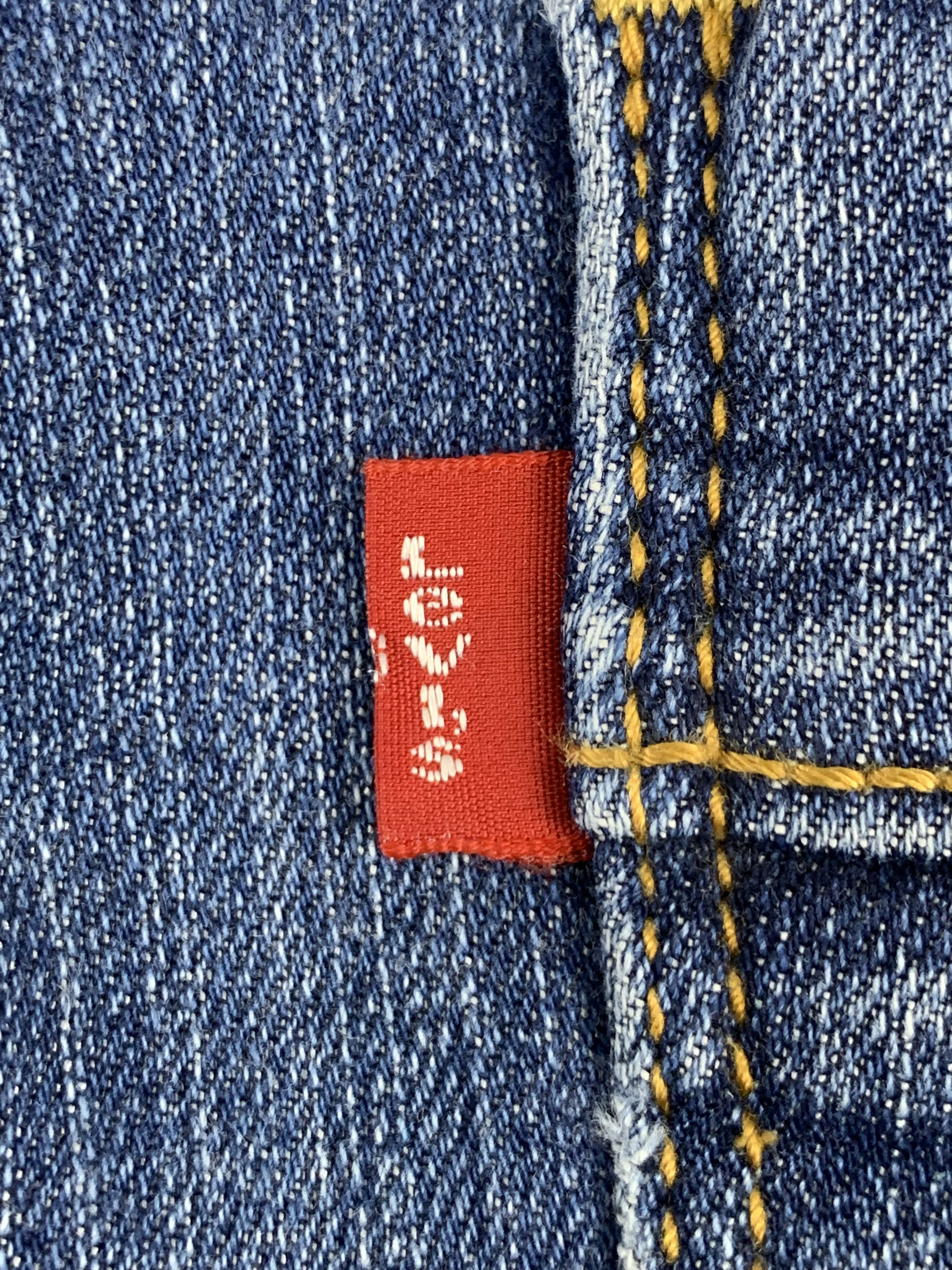 Levi's Vintage Levis 512 Faded Blue Jeans DP1899 Size US 29 - 6 Thumbnail