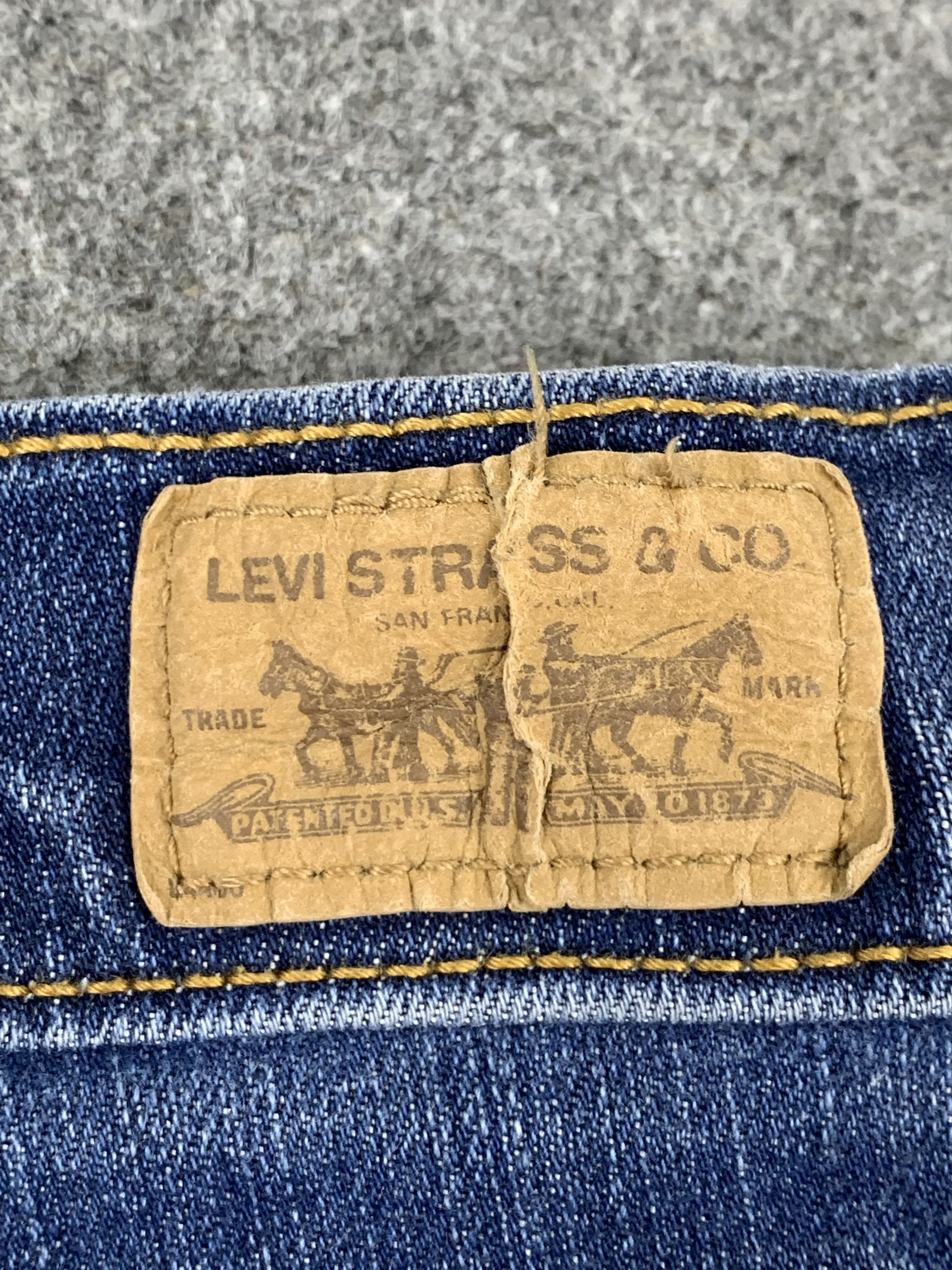 Levi's Vintage Levis 512 Faded Blue Jeans DP1899 Size US 29 - 5 Thumbnail