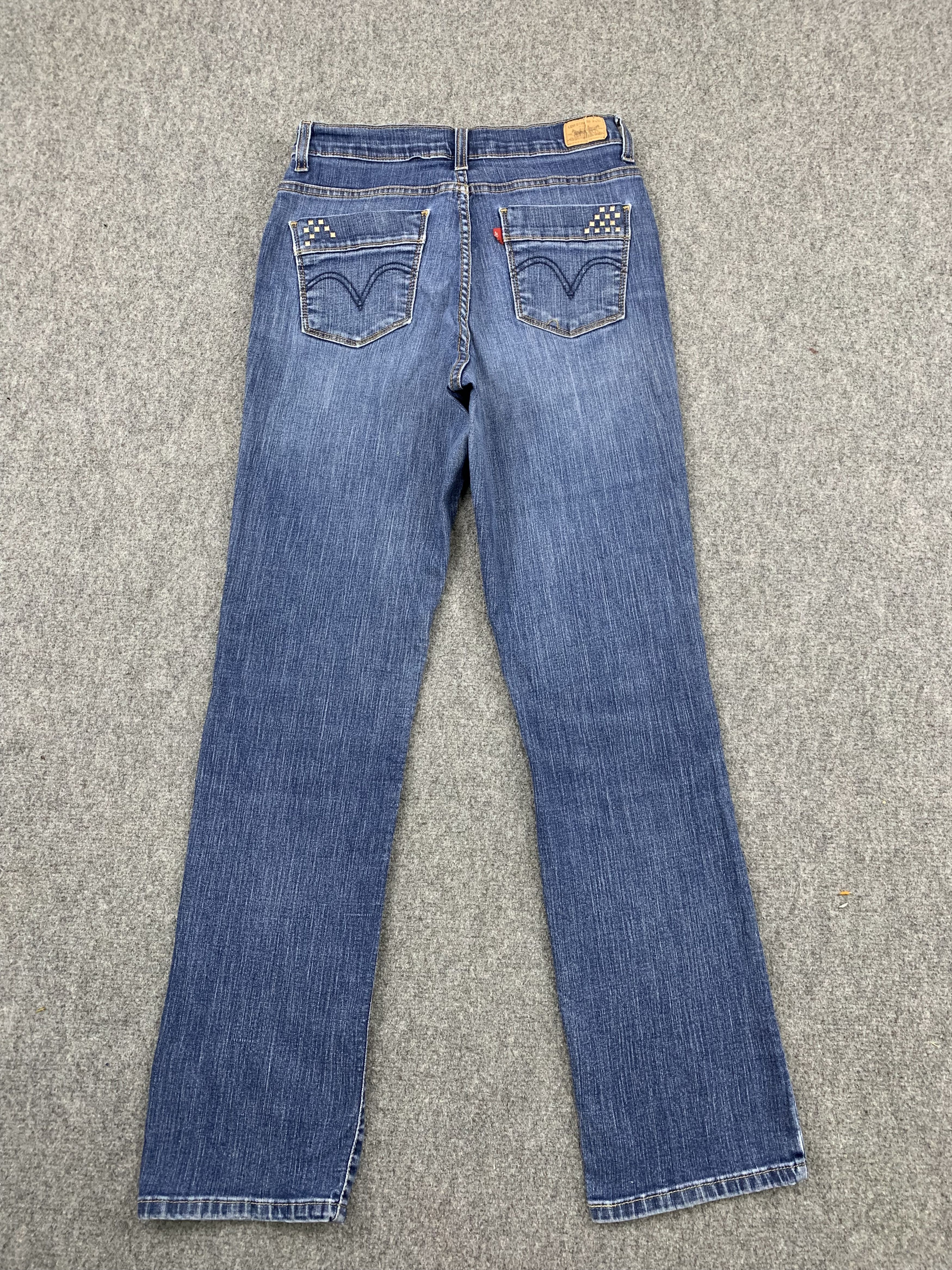 Levi's Vintage Levis 512 Faded Blue Jeans DP1899 Size US 29 - 3 Thumbnail