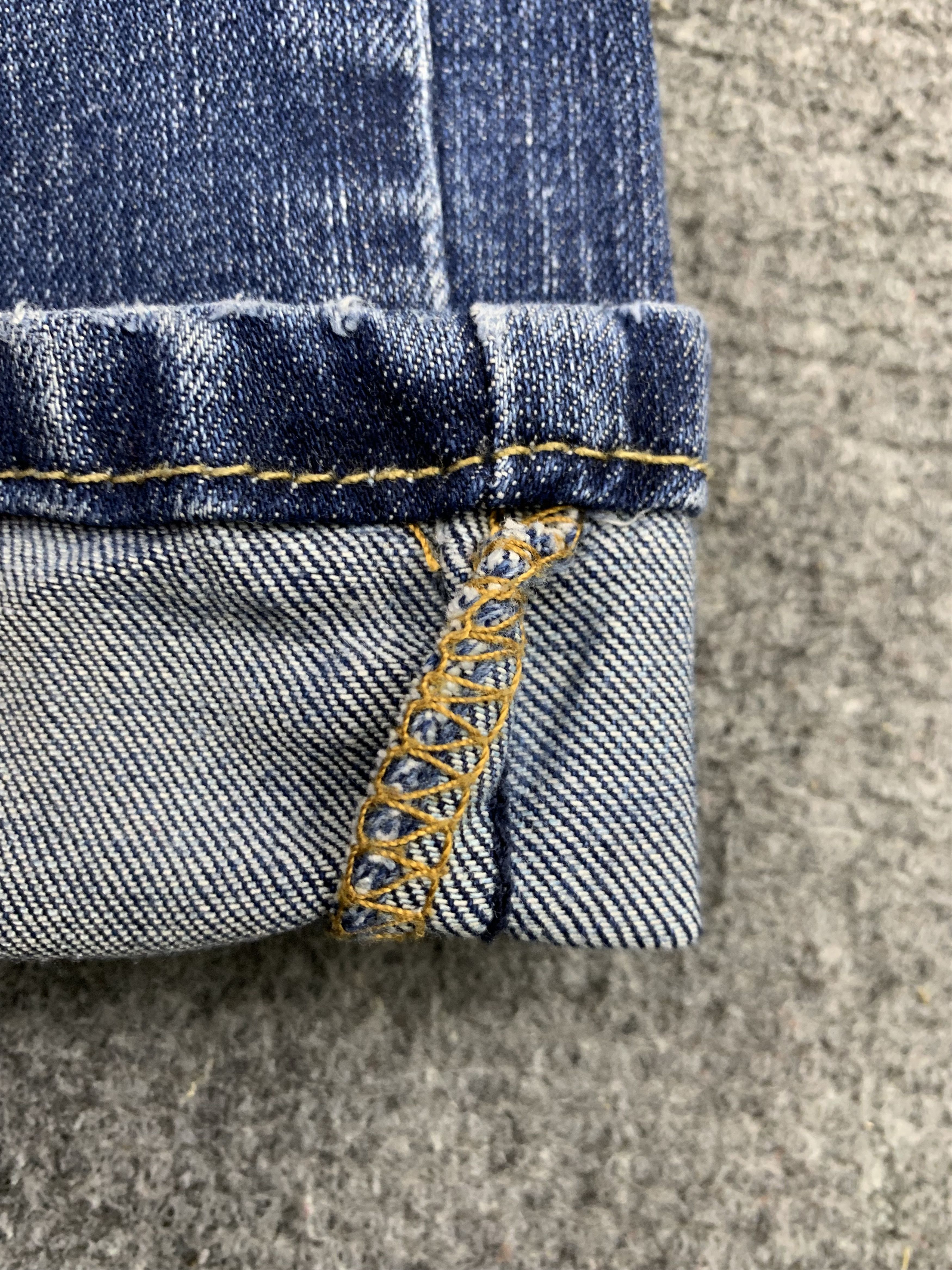 Levi's Vintage Levis 512 Faded Blue Jeans DP1899 Size US 29 - 12 Thumbnail