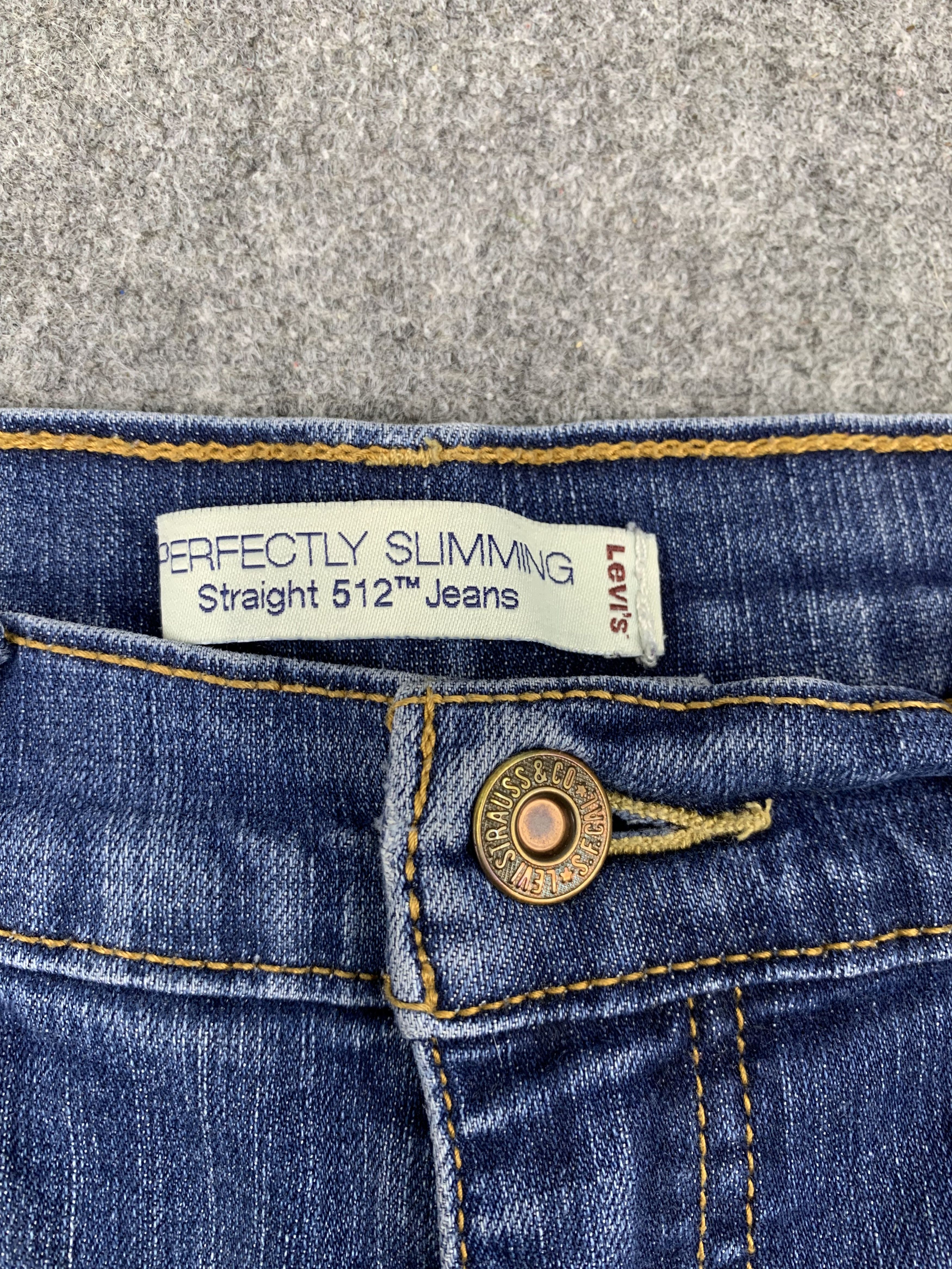 Levi's Vintage Levis 512 Faded Blue Jeans DP1899 Size US 29 - 7 Thumbnail