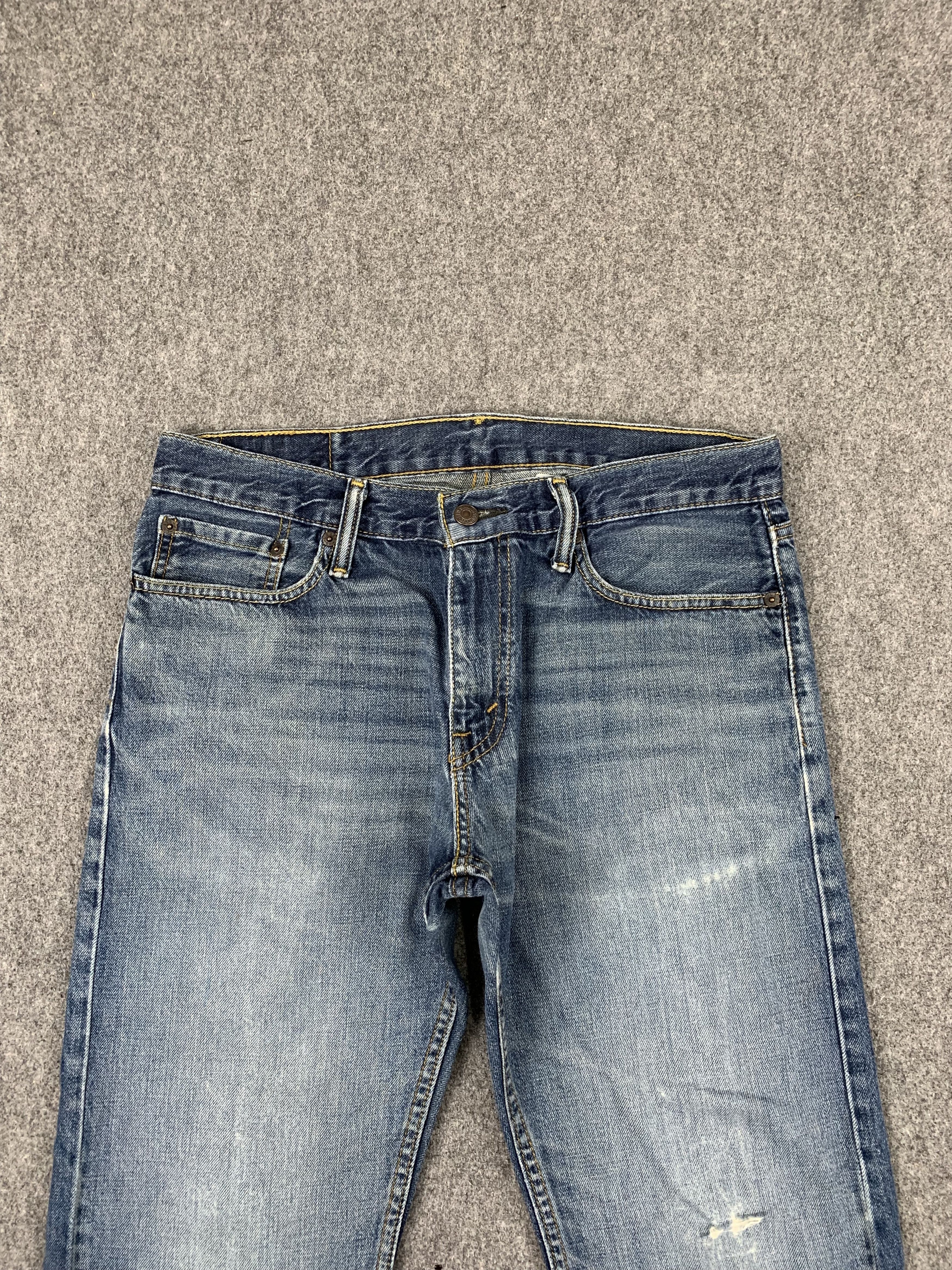 Levi's × Vintage Vintage Levis 514 Faded Blue Jeans DP1903 Size US 33 - 2 Thumbnail