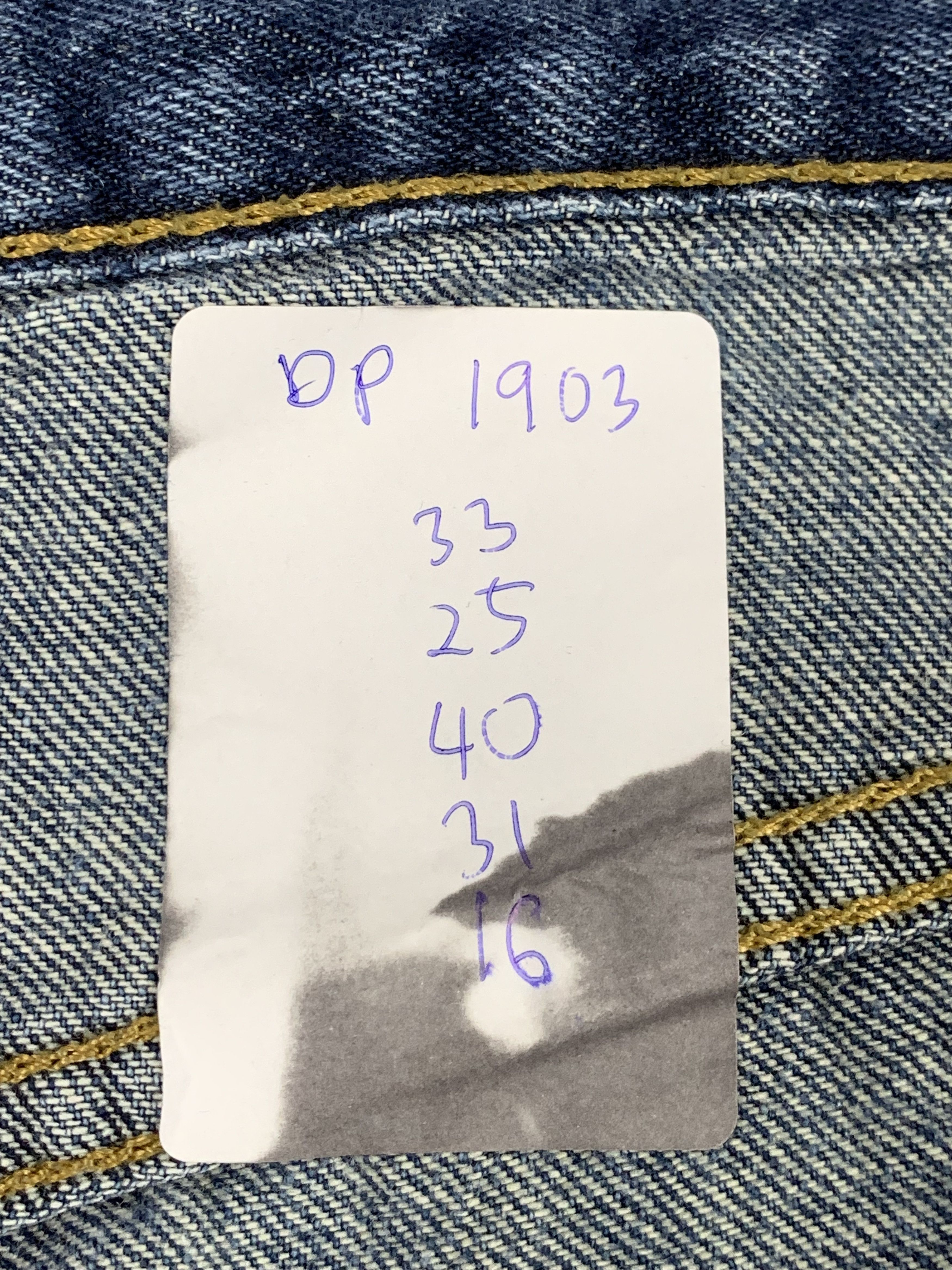 Levi's × Vintage Vintage Levis 514 Faded Blue Jeans DP1903 Size US 33 - 15 Thumbnail