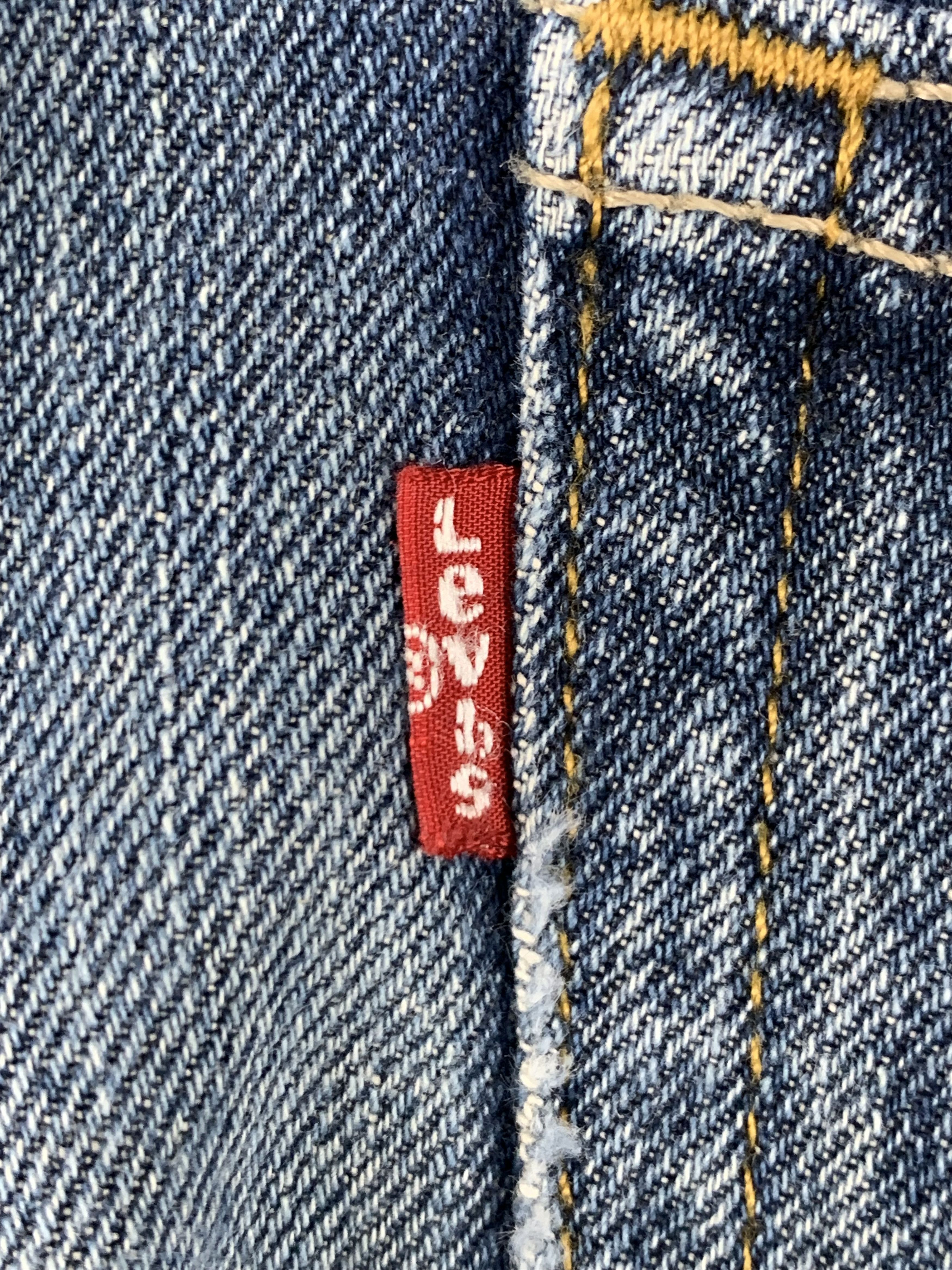 Levi's × Vintage Vintage Levis 514 Faded Blue Jeans DP1903 Size US 33 - 6 Thumbnail