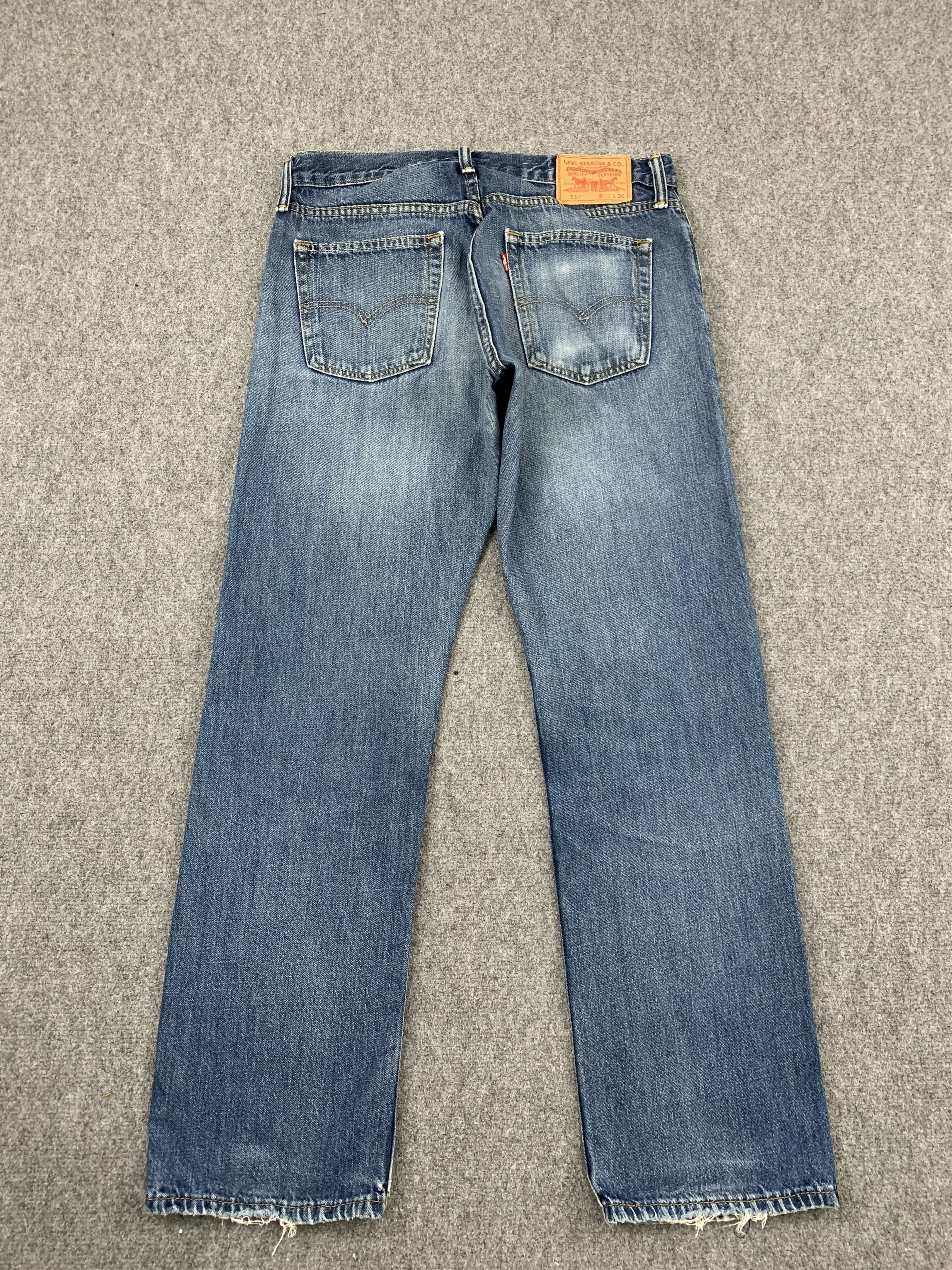 Levi's × Vintage Vintage Levis 514 Faded Blue Jeans DP1903 Size US 33 - 3 Thumbnail