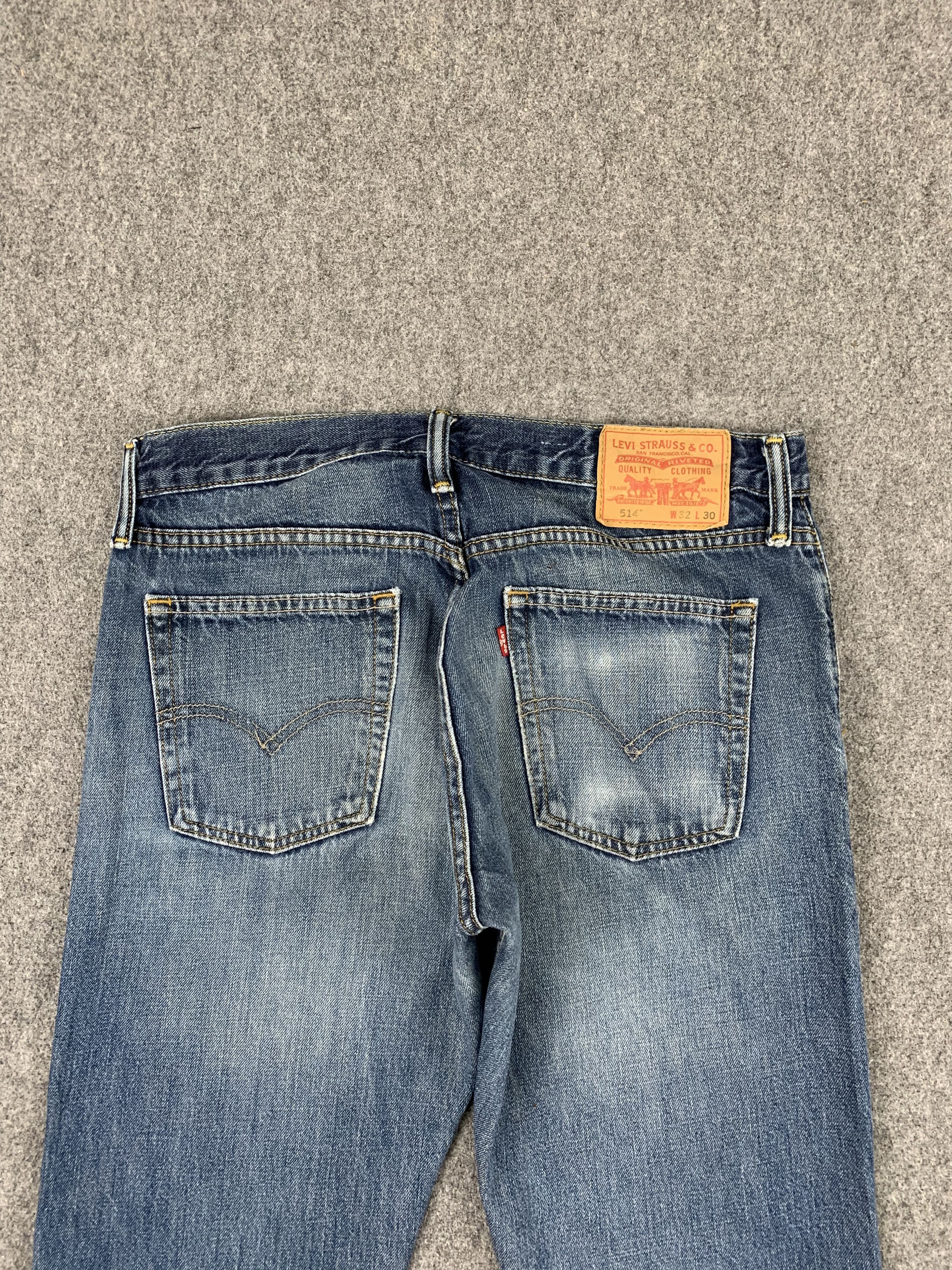 Levi's × Vintage Vintage Levis 514 Faded Blue Jeans DP1903 Size US 33 - 4 Thumbnail