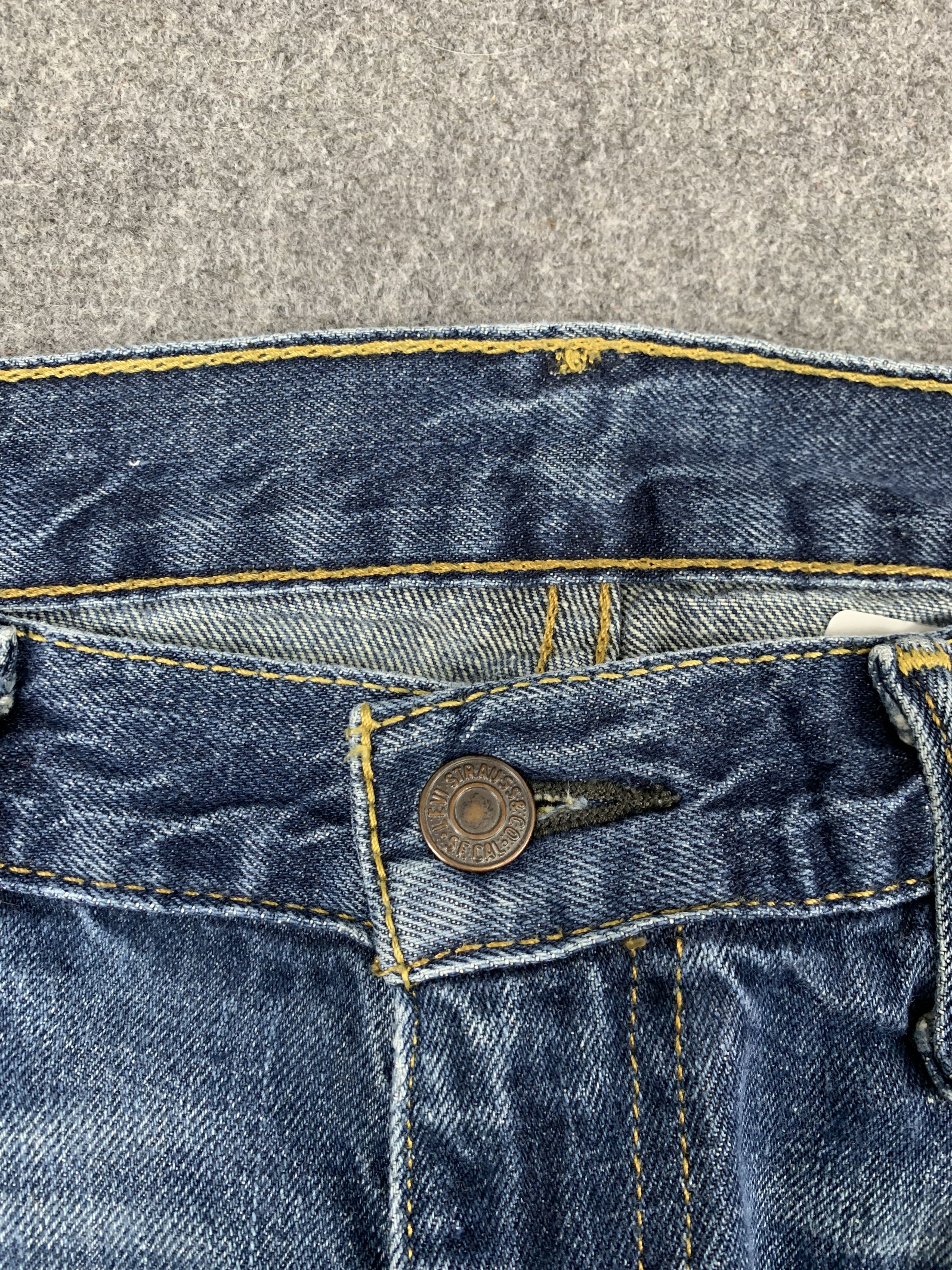 Levi's × Vintage Vintage Levis 514 Faded Blue Jeans DP1903 Size US 33 - 8 Thumbnail