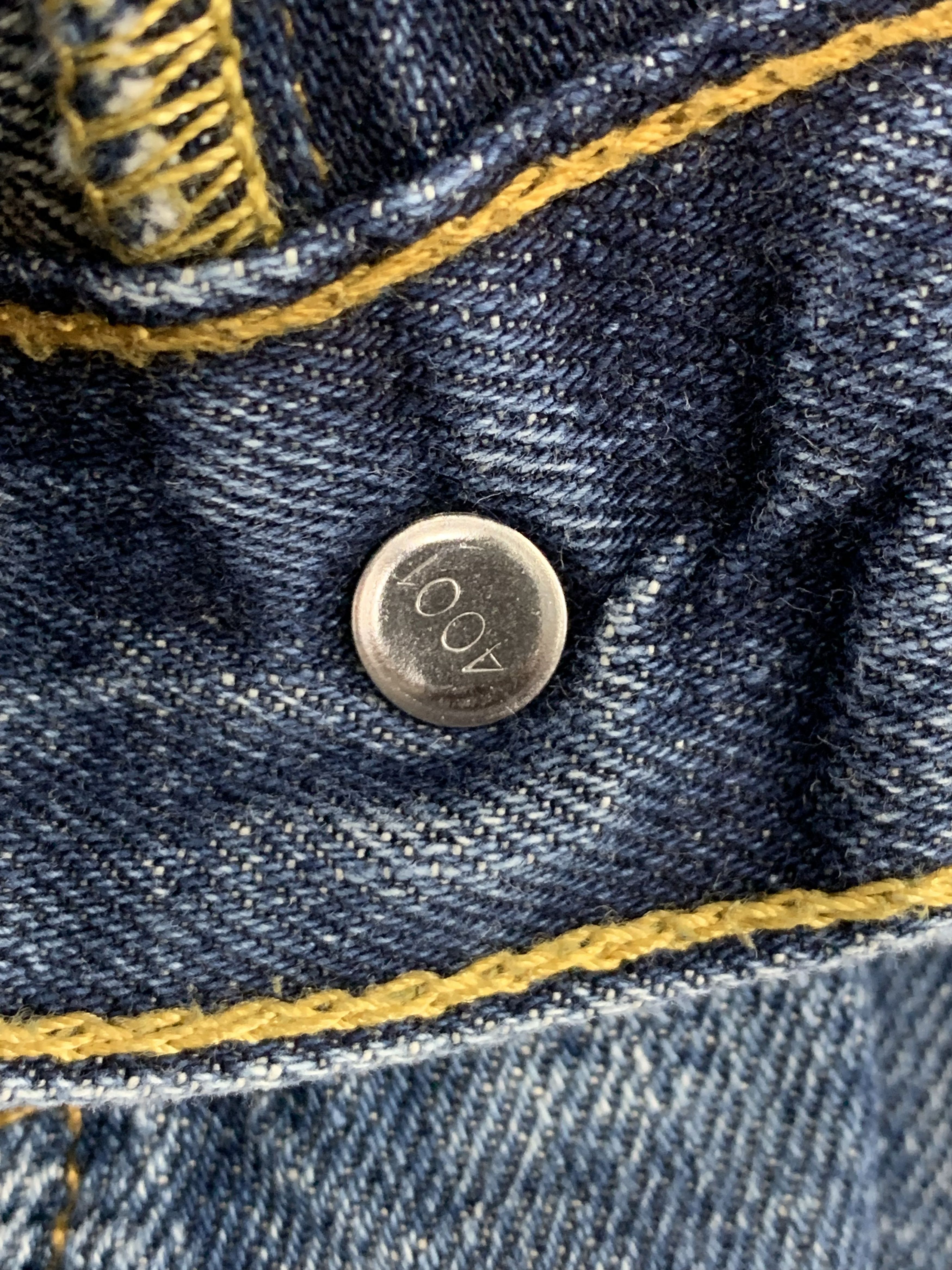 Levi's × Vintage Vintage Levis 514 Faded Blue Jeans DP1903 Size US 33 - 10 Thumbnail