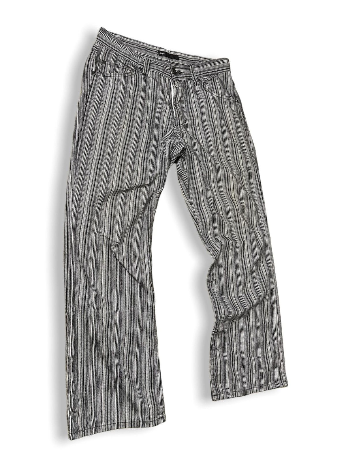 If Six Was Nine × Solid and Striped MFE HICKORY GENES Vintage 80s Japan Inspired By Needles Size US 30 / EU 46 - 4 Thumbnail