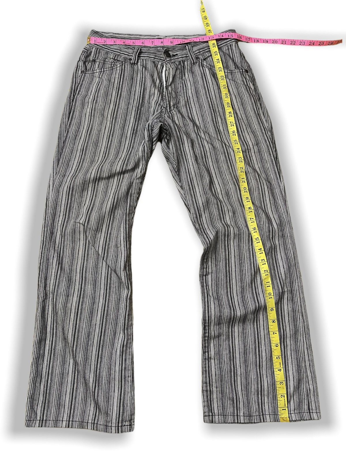 If Six Was Nine × Solid and Striped MFE HICKORY GENES Vintage 80s Japan Inspired By Needles Size US 30 / EU 46 - 3 Thumbnail