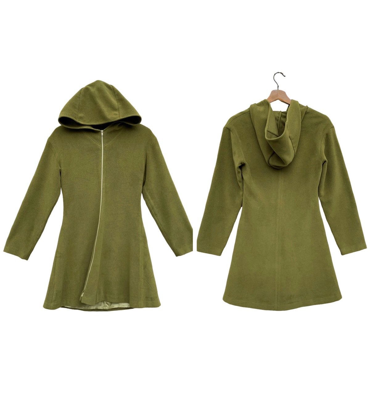 Helmut Lang Helmut lang Wool Hoodie Jacket Size XS / US 0-2 / IT 36-38 - 1 Thumbnail