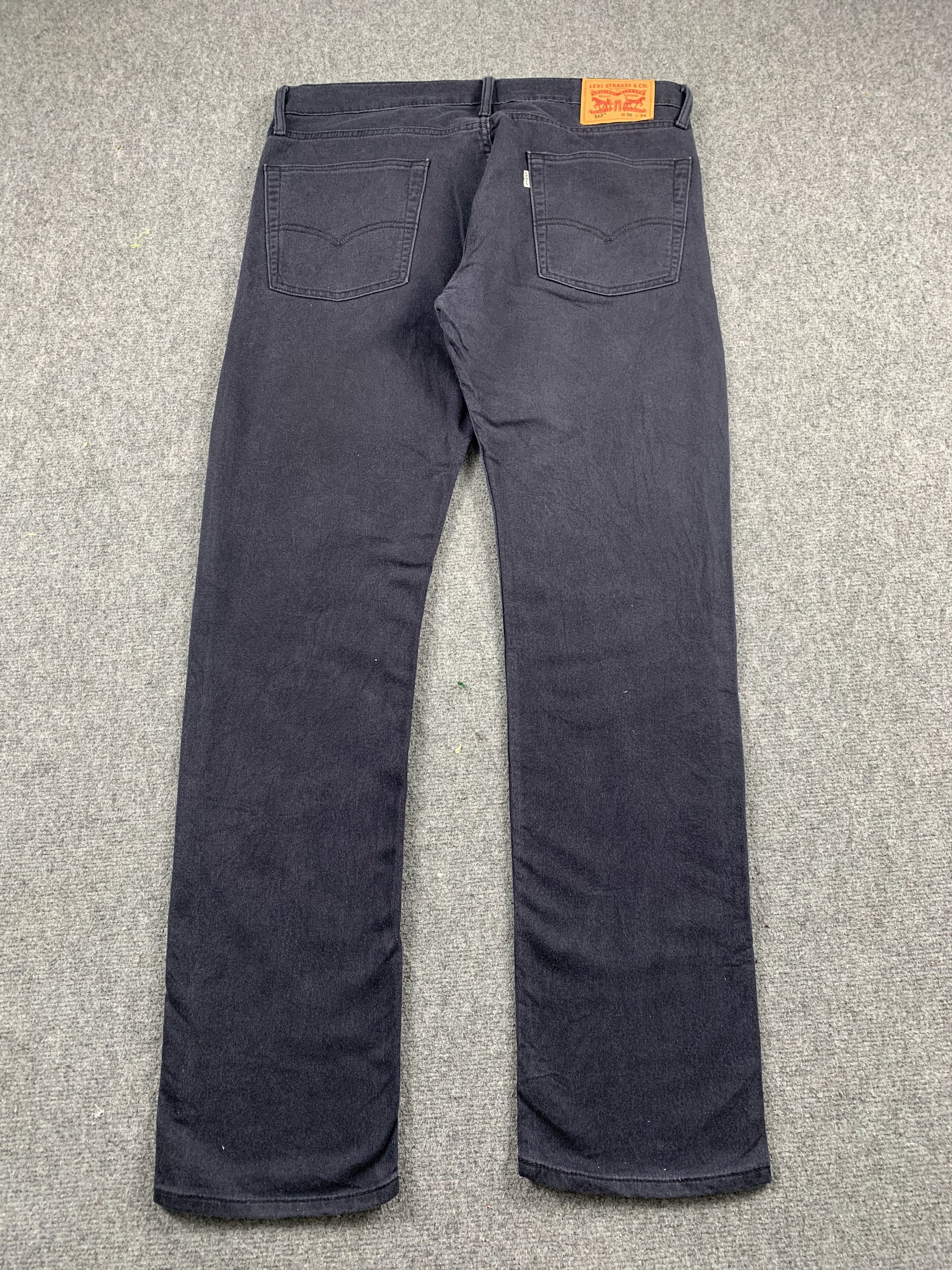 Levi's Vintage Levis 513 Faded Black Jeans DP1909 Size US 38 / EU 54 - 3 Thumbnail