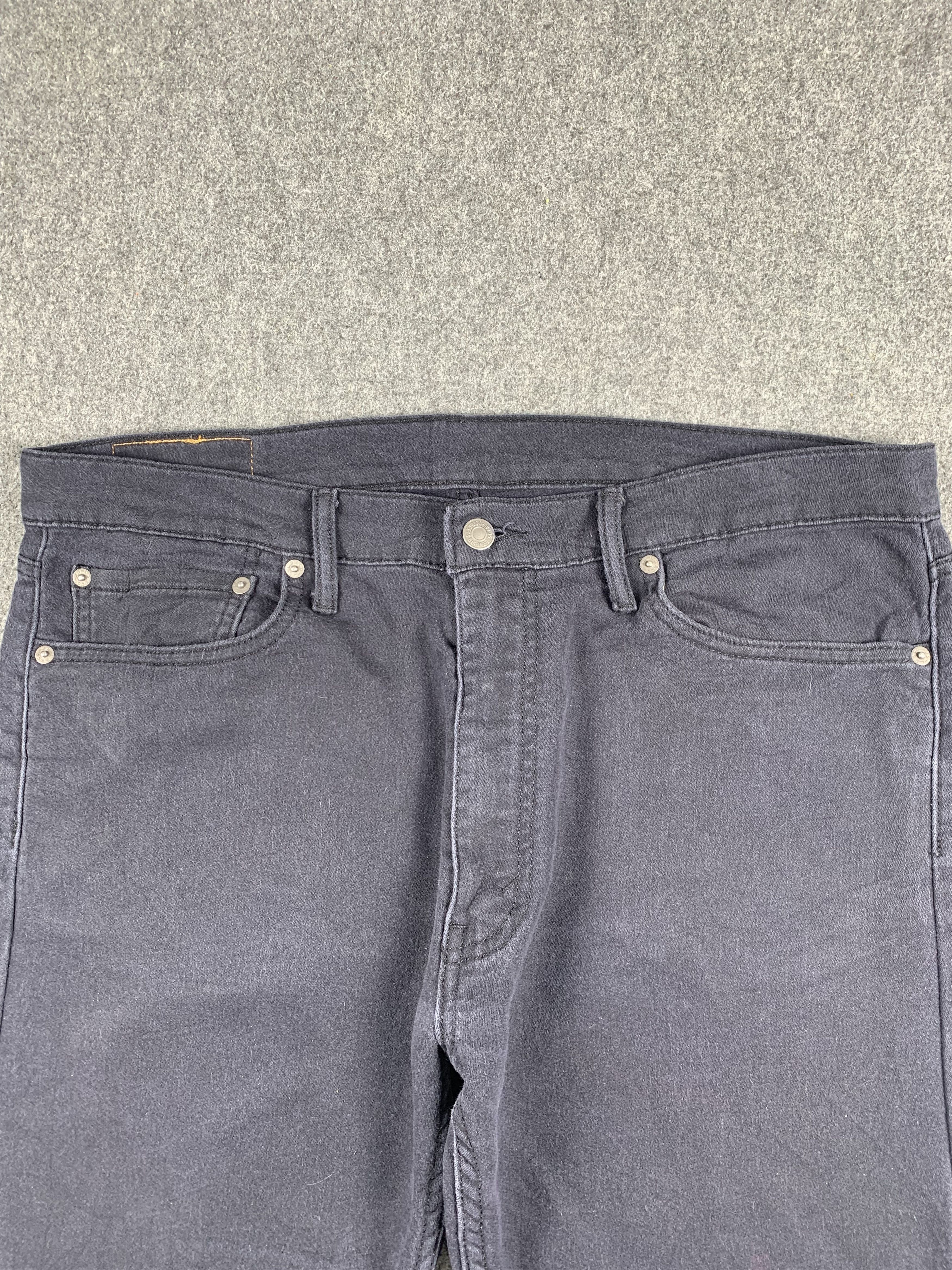 Levi's Vintage Levis 513 Faded Black Jeans DP1909 Size US 38 / EU 54 - 2 Thumbnail