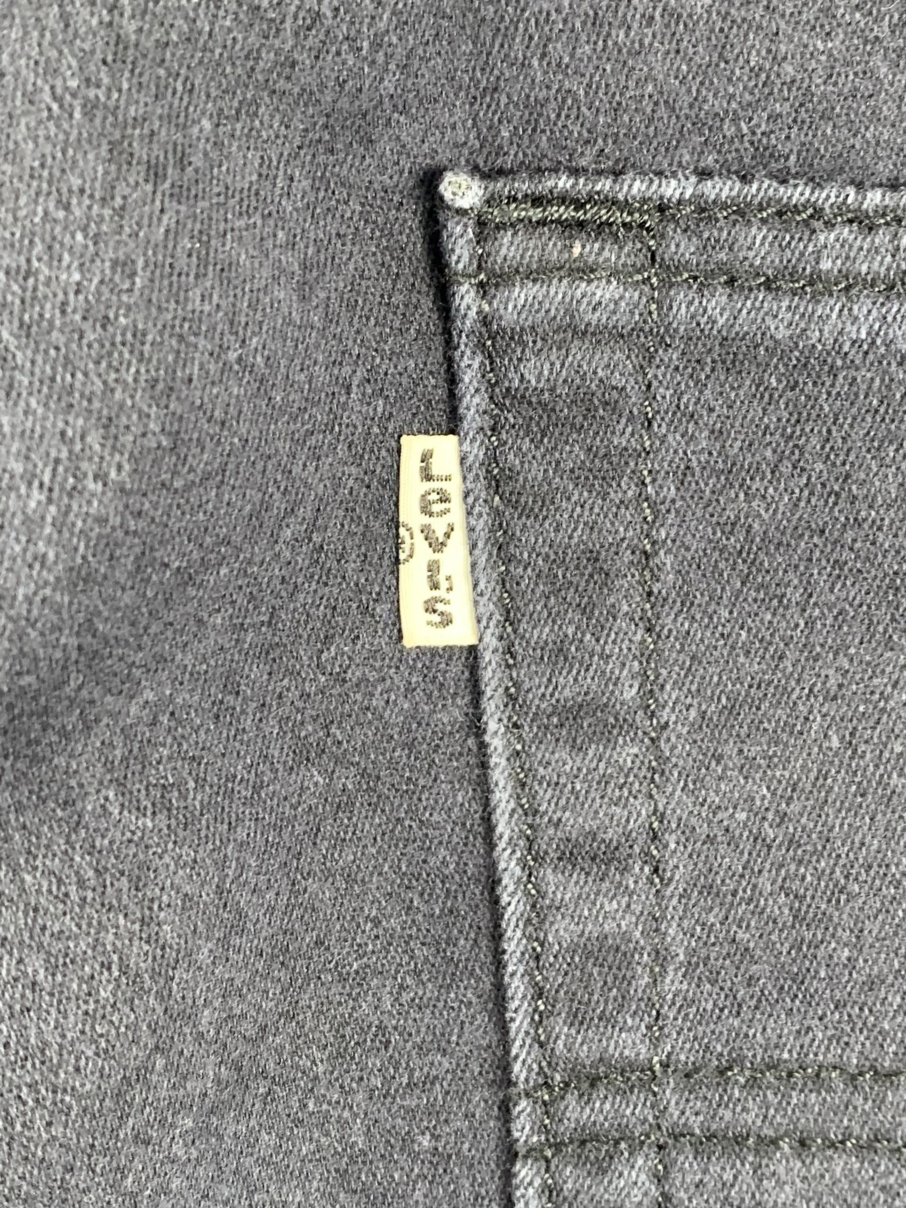 Levi's Vintage Levis 513 Faded Black Jeans DP1909 Size US 38 / EU 54 - 6 Thumbnail