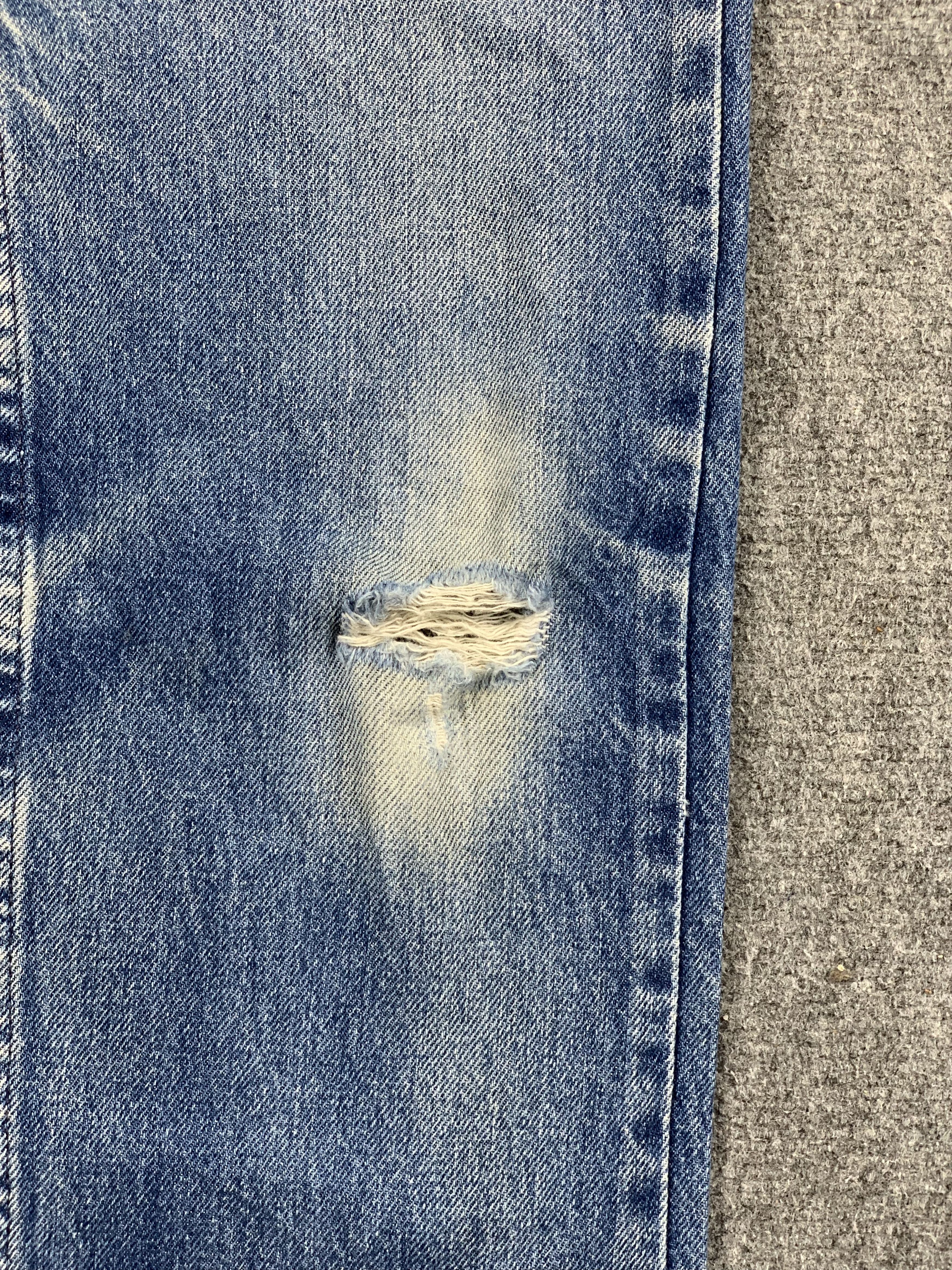 Levi's Vintage 80s Levis 505 Light Wash Jeans DP1910 Size US 31 - 9 Thumbnail