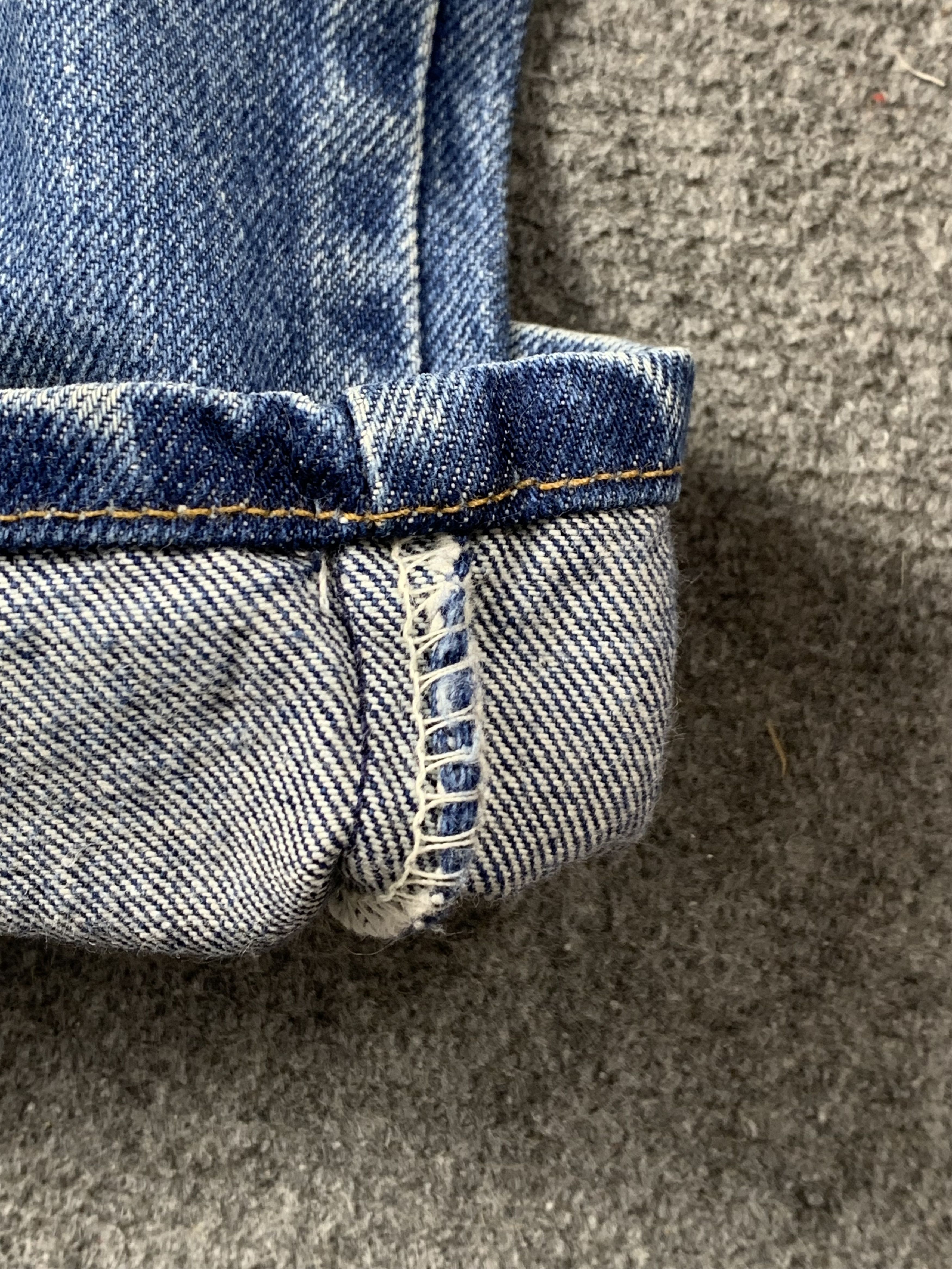 Levi's Vintage 80s Levis 505 Light Wash Jeans DP1910 Size US 31 - 10 Thumbnail