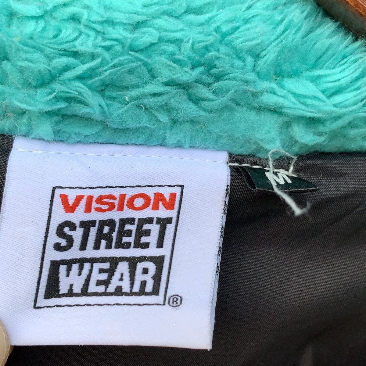 Vision street wear Fleece Sherpa Jacket Colour Block