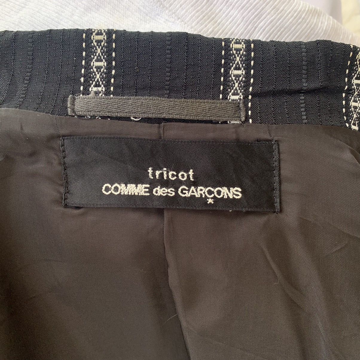 Comme des Garcons AD1989 Tricot Comme Des Garcons Cropped Cardigan Jacket Size M / US 6-8 / IT 42-44 - 12 Thumbnail